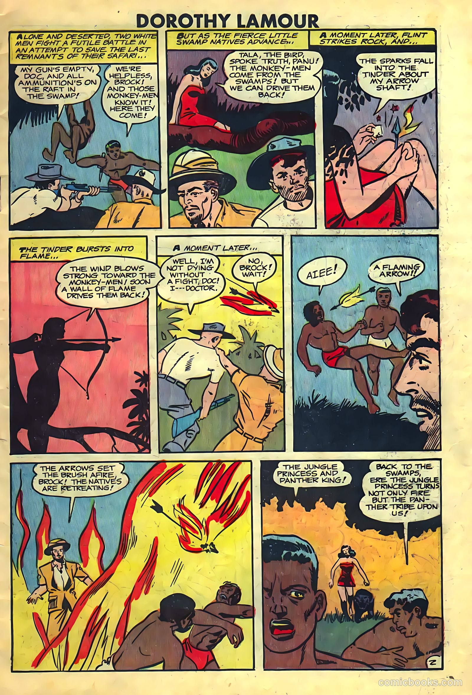 Dorothy Lamour #2 (1950) — page 3 of 36