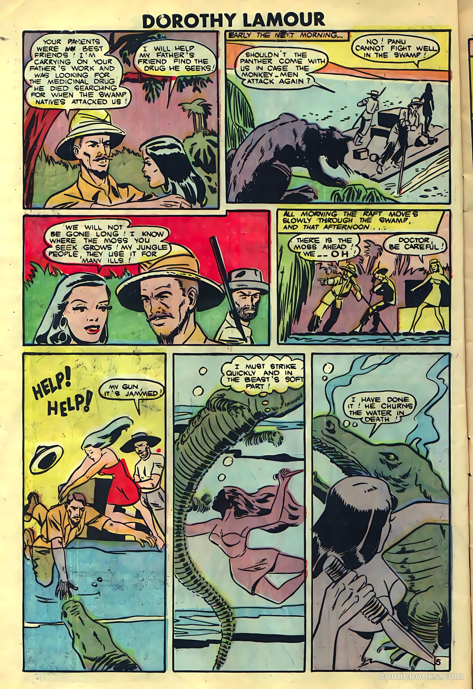 Dorothy Lamour #2 (1950) — page 6 of 36