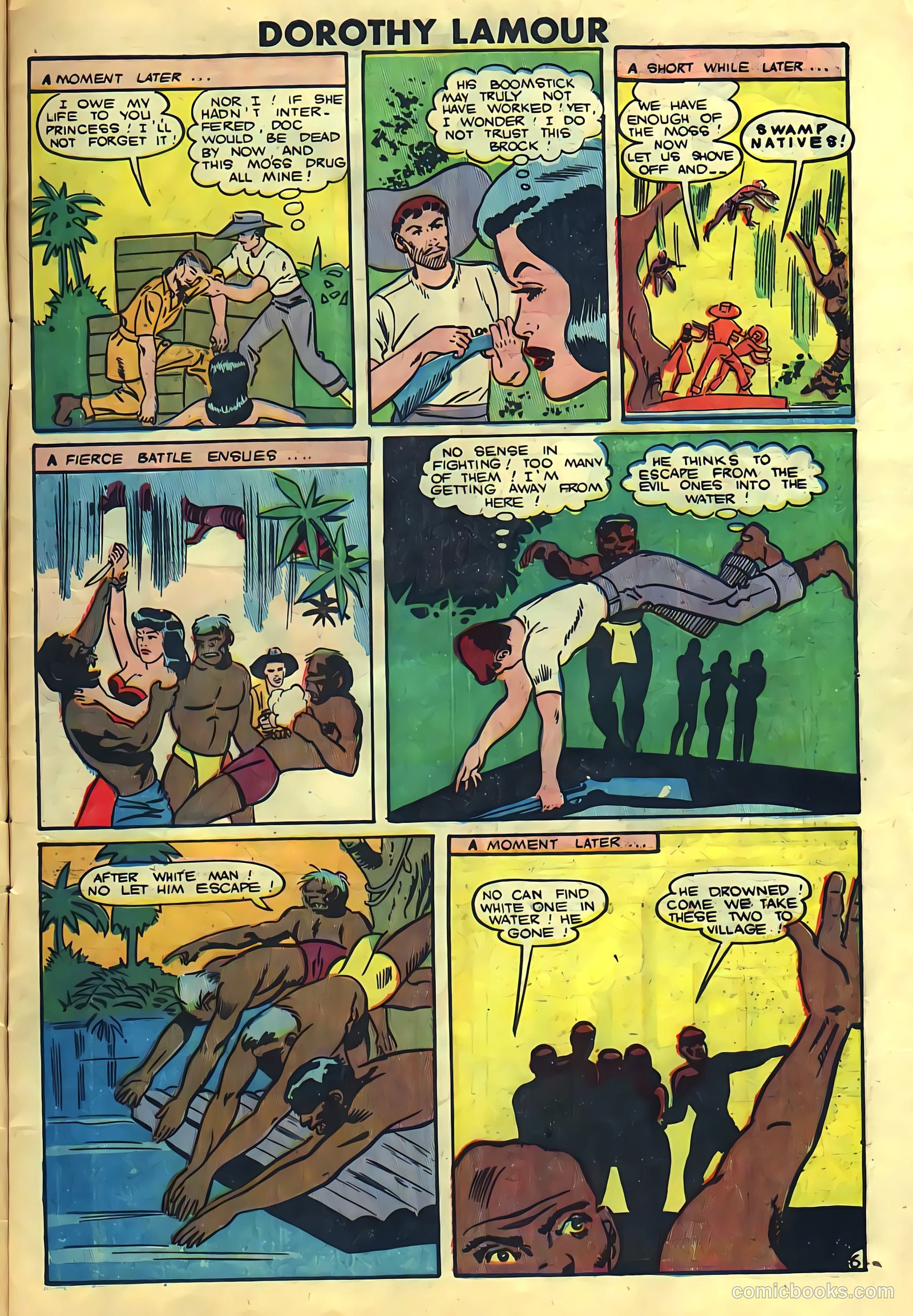 Dorothy Lamour #2 (1950) — page 7 of 36
