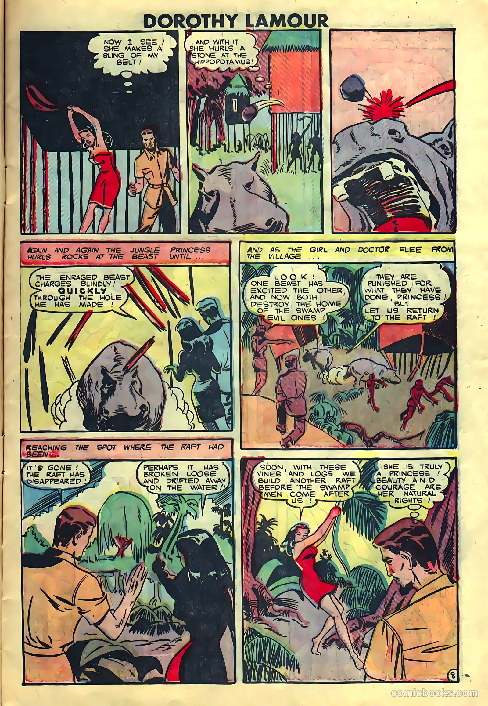 Dorothy Lamour #2 (1950) — page 9 of 36