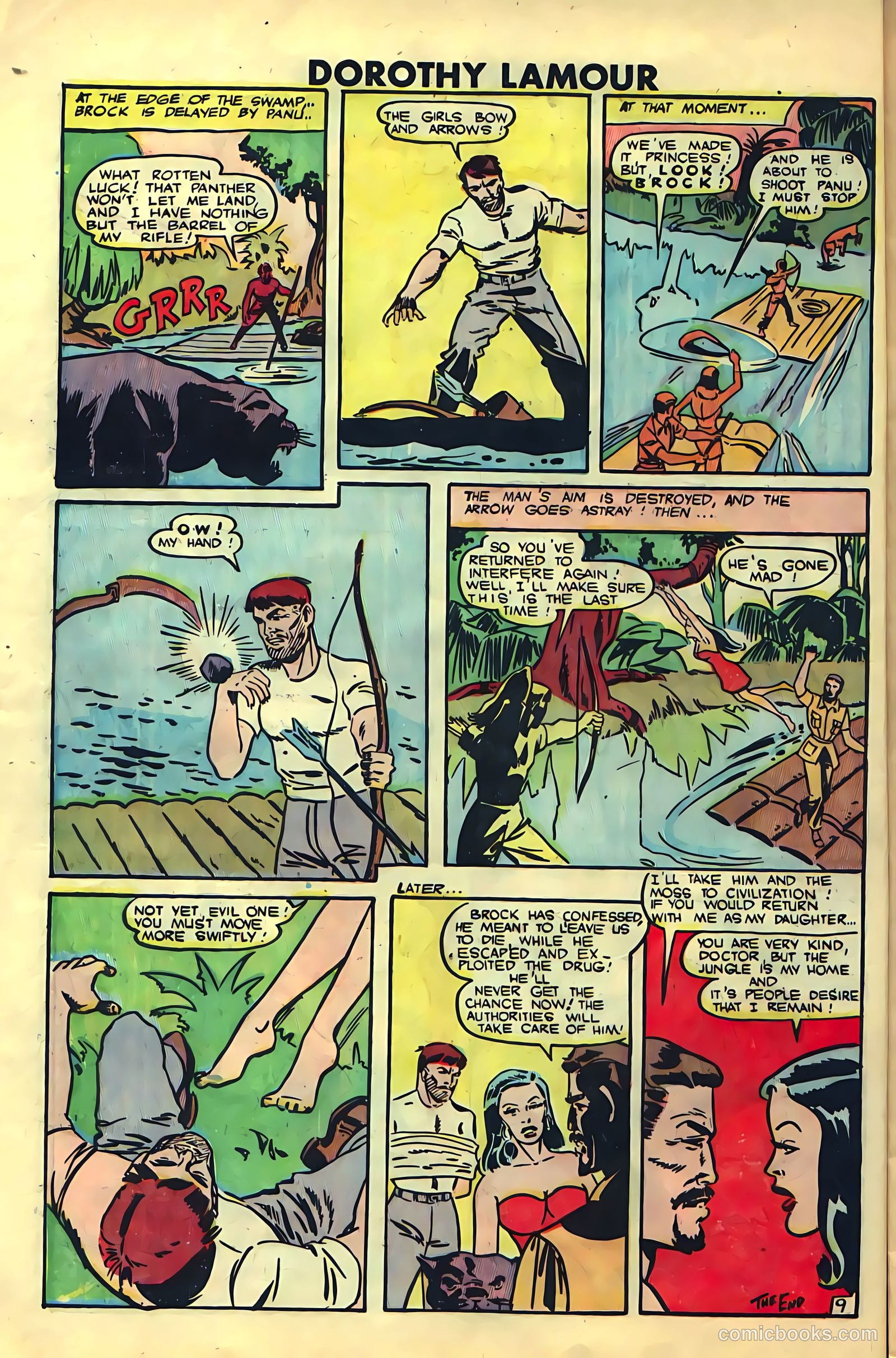 Dorothy Lamour #2 (1950) — page 10 of 36