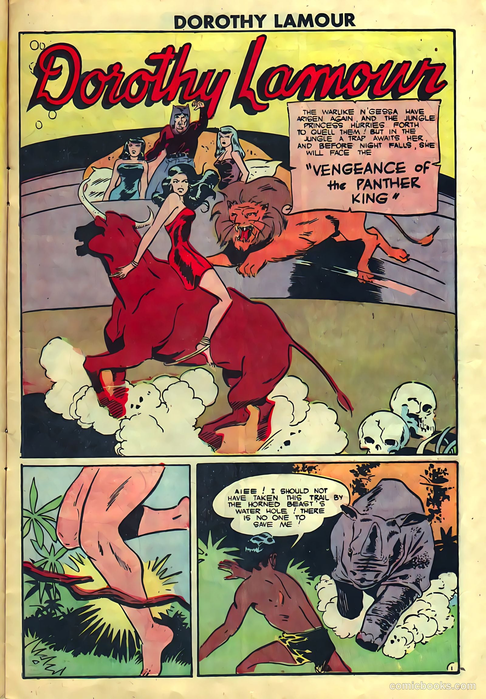 Dorothy Lamour #2 (1950) — page 13 of 36