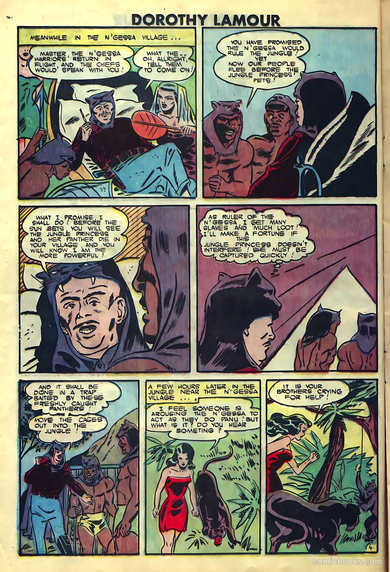 Dorothy Lamour #2 (1950) — page 16 of 36
