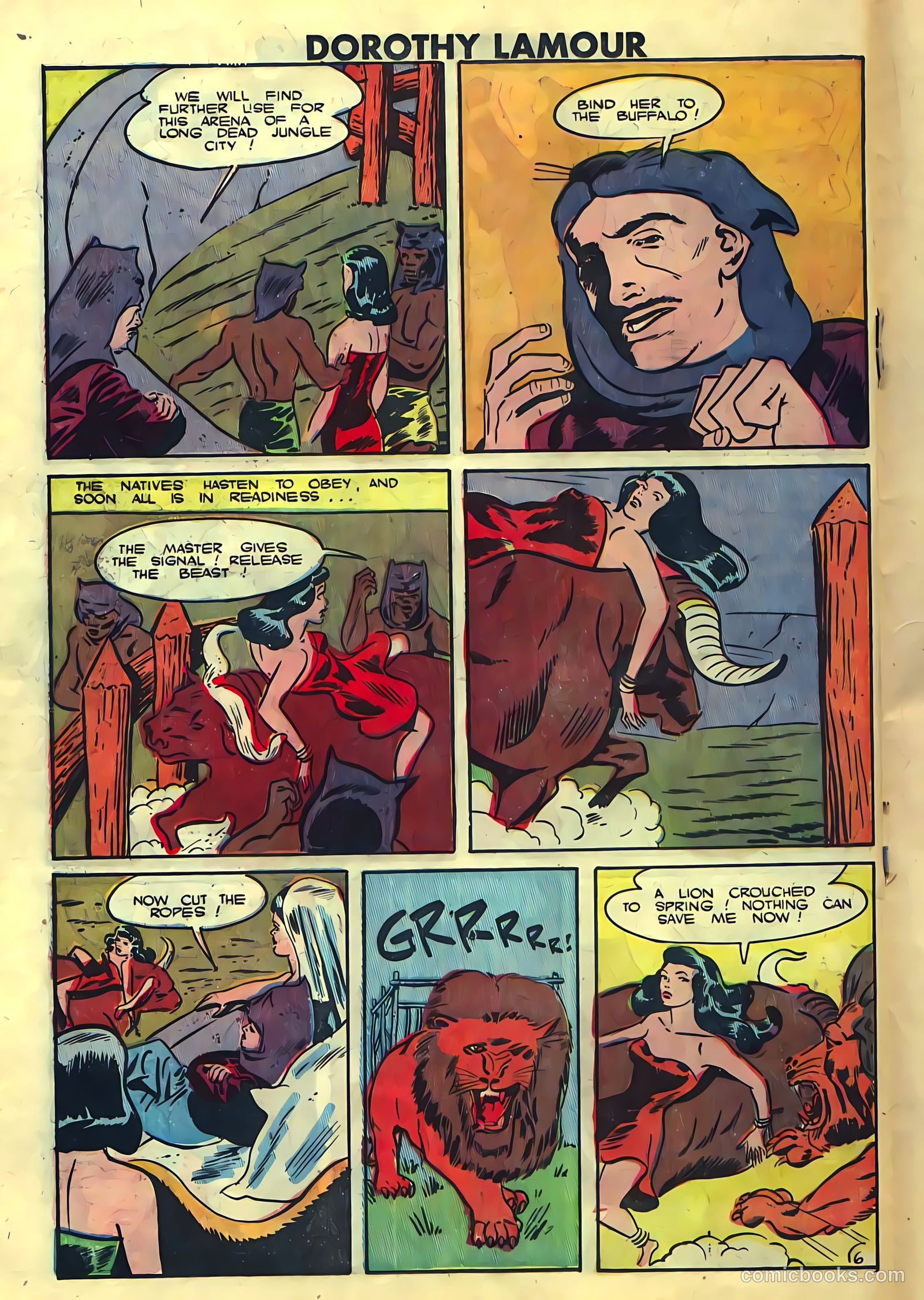 Dorothy Lamour #2 (1950) — page 18 of 36