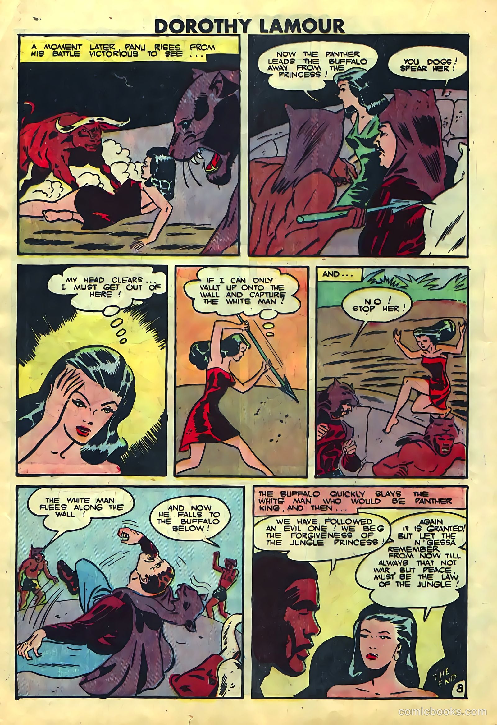 Dorothy Lamour #2 (1950) — page 20 of 36