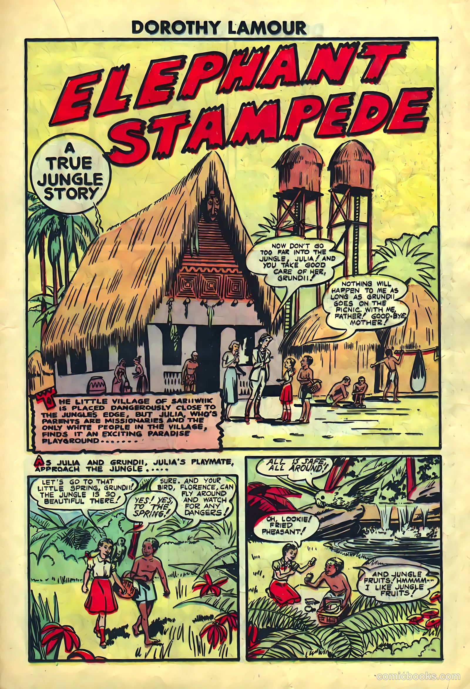 Dorothy Lamour #2 (1950) — page 21 of 36
