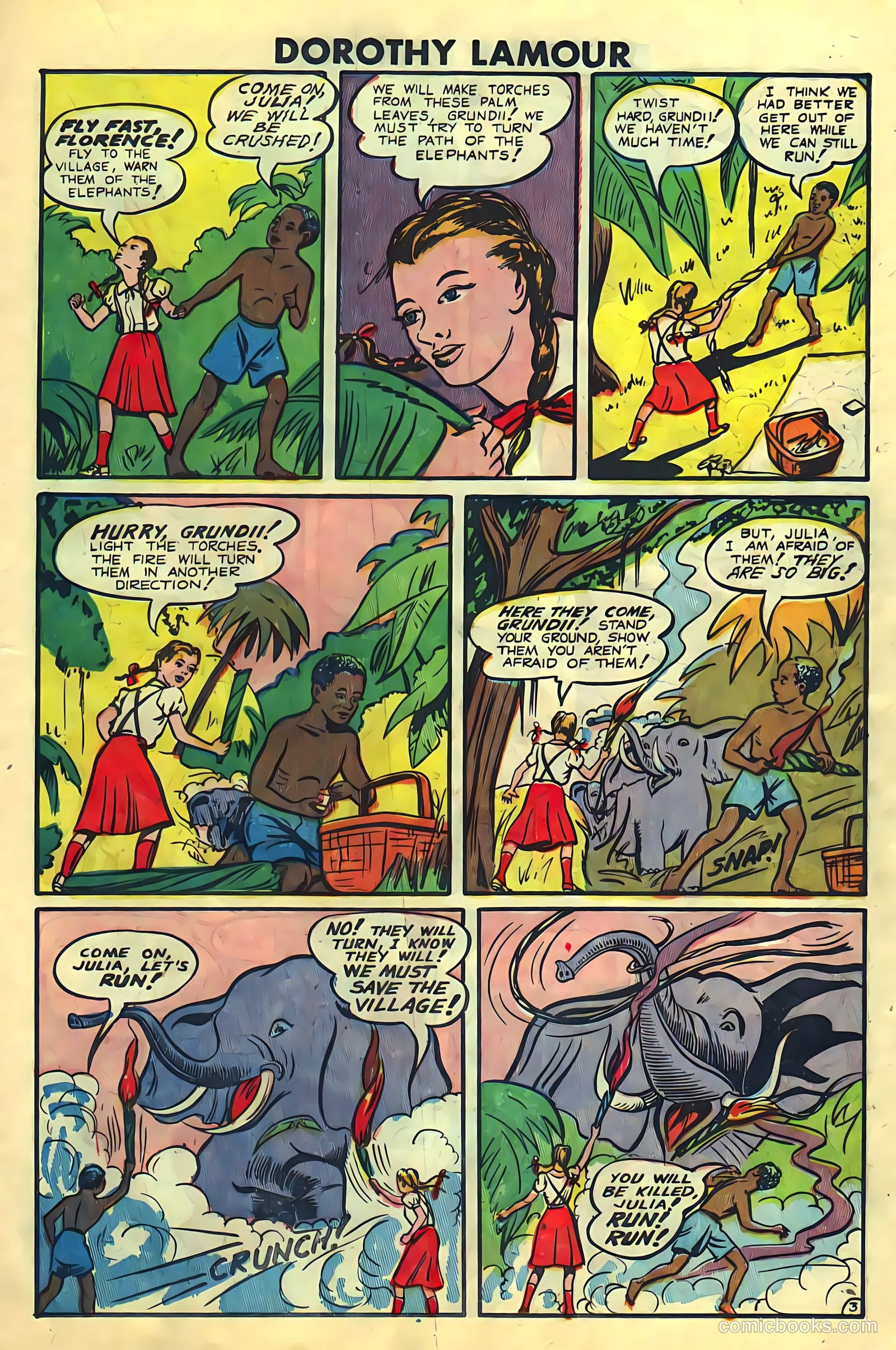 Dorothy Lamour #2 (1950) — page 23 of 36