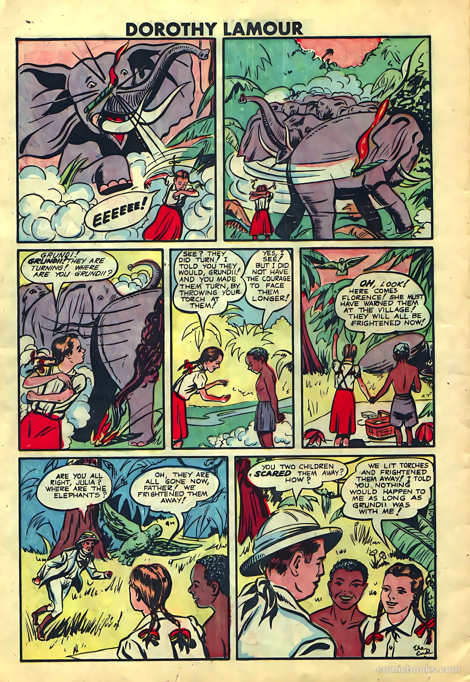 Dorothy Lamour #2 (1950) — page 24 of 36