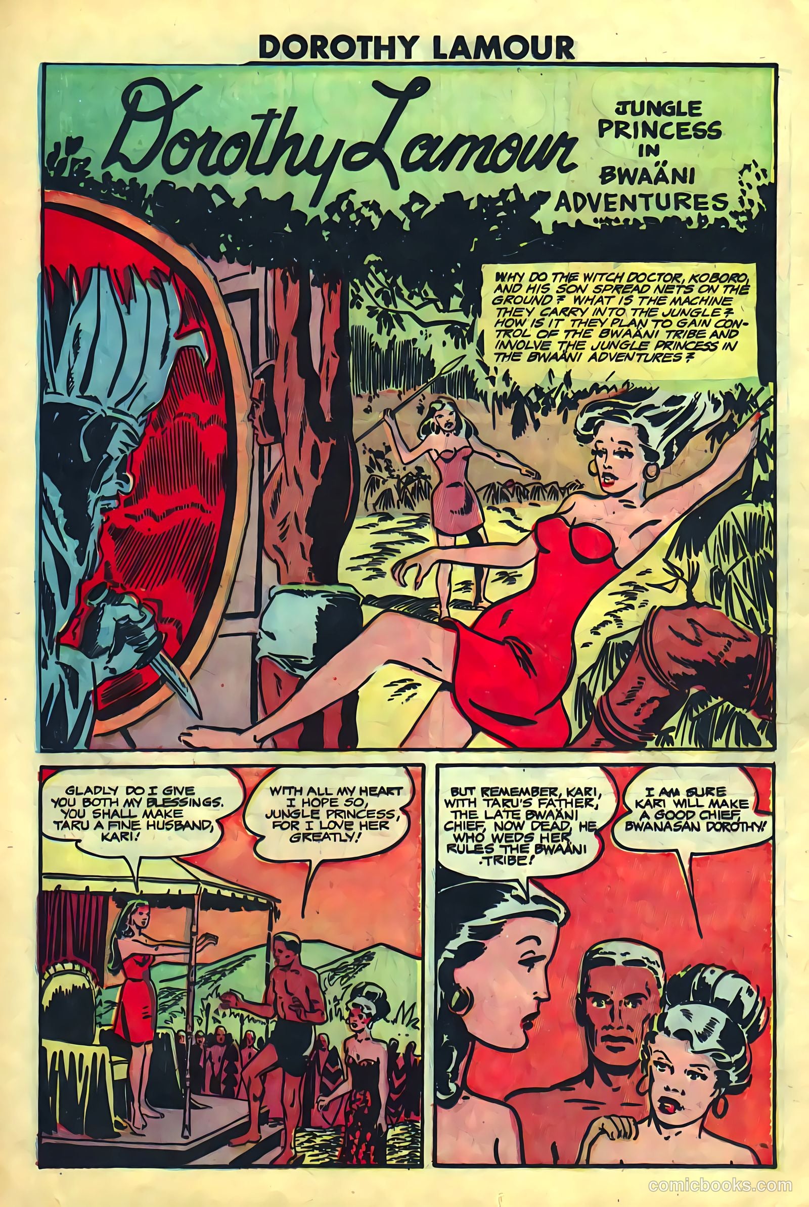 Dorothy Lamour #2 (1950) — page 25 of 36