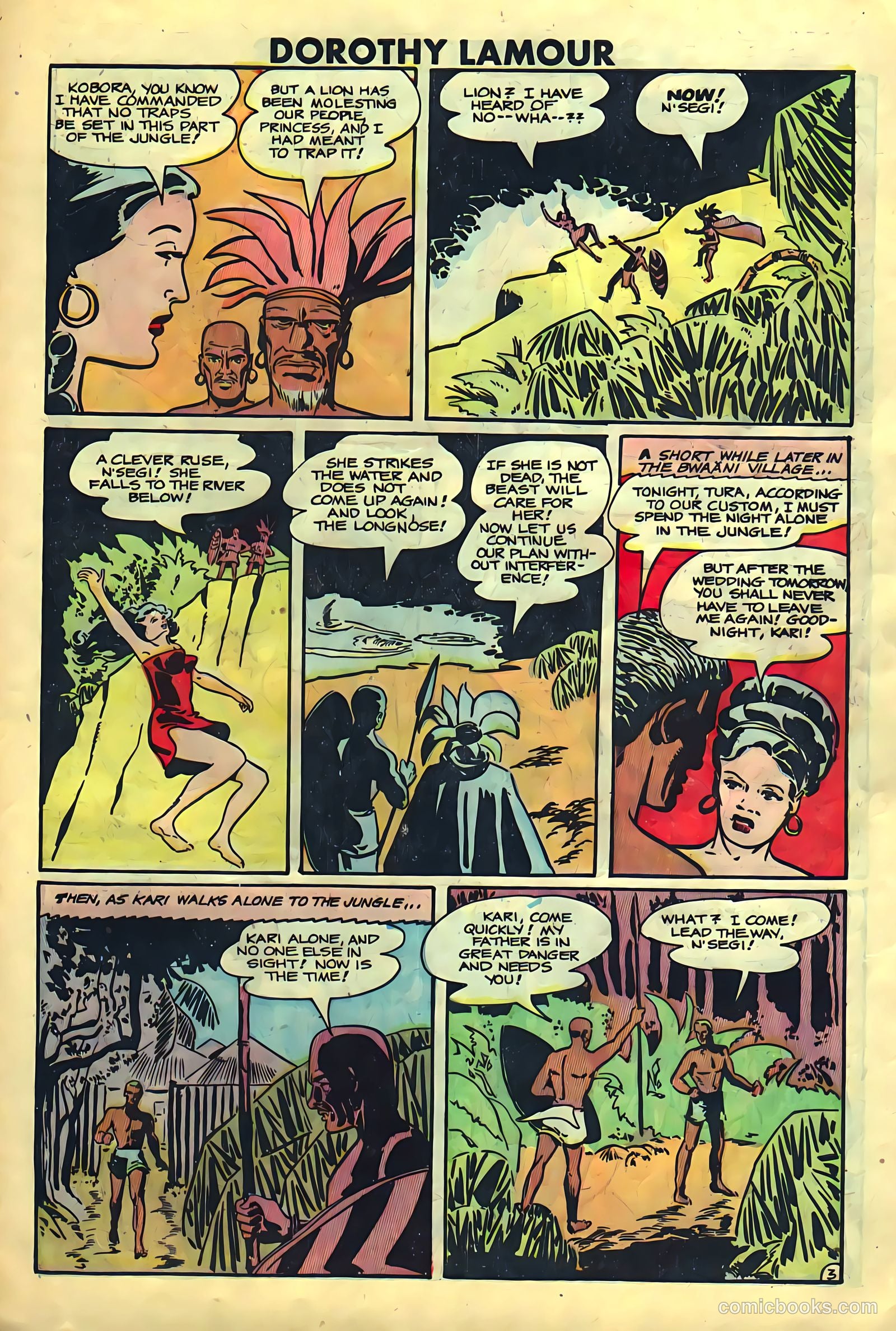Dorothy Lamour #2 (1950) — page 27 of 36