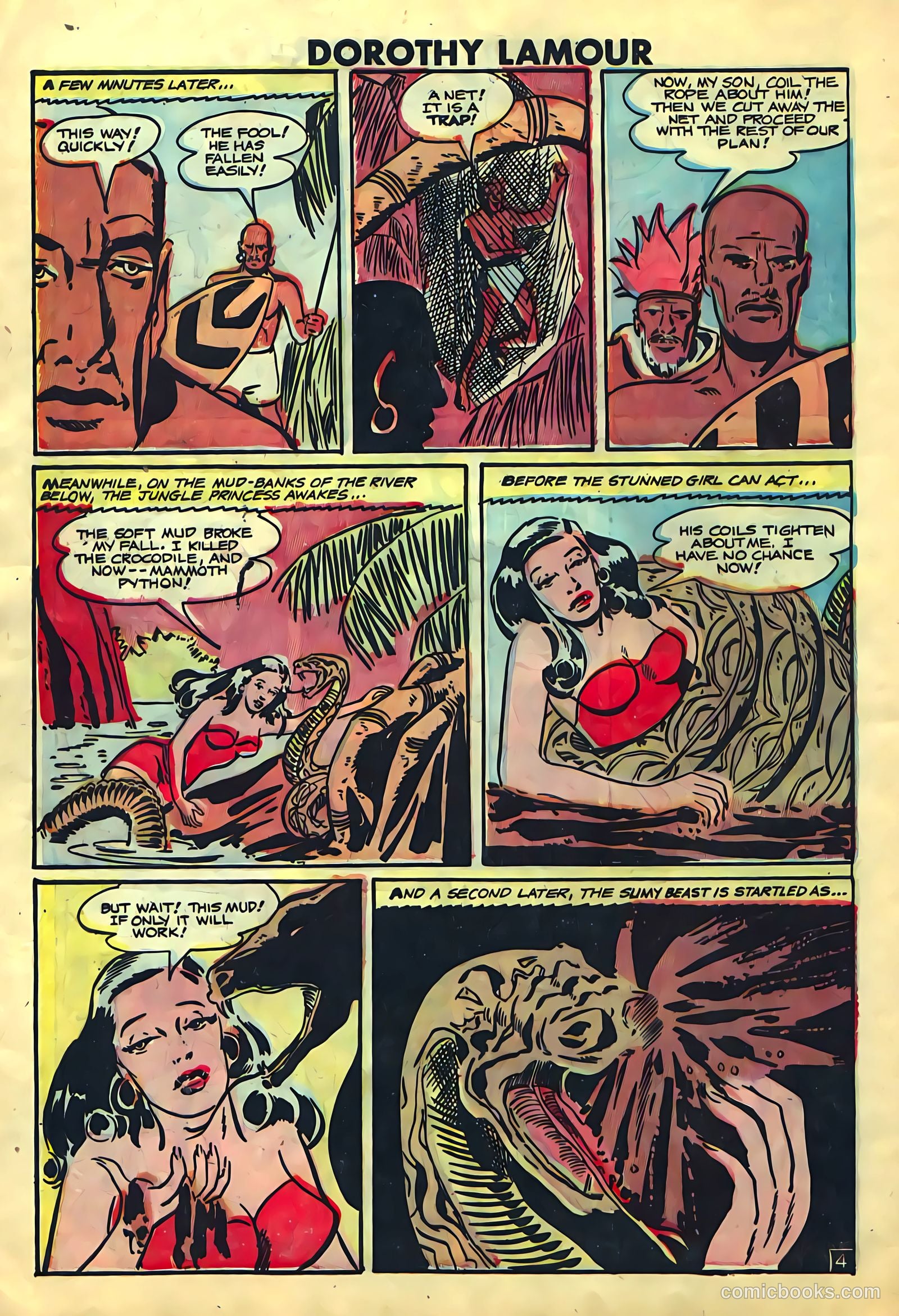 Dorothy Lamour #2 (1950) — page 28 of 36