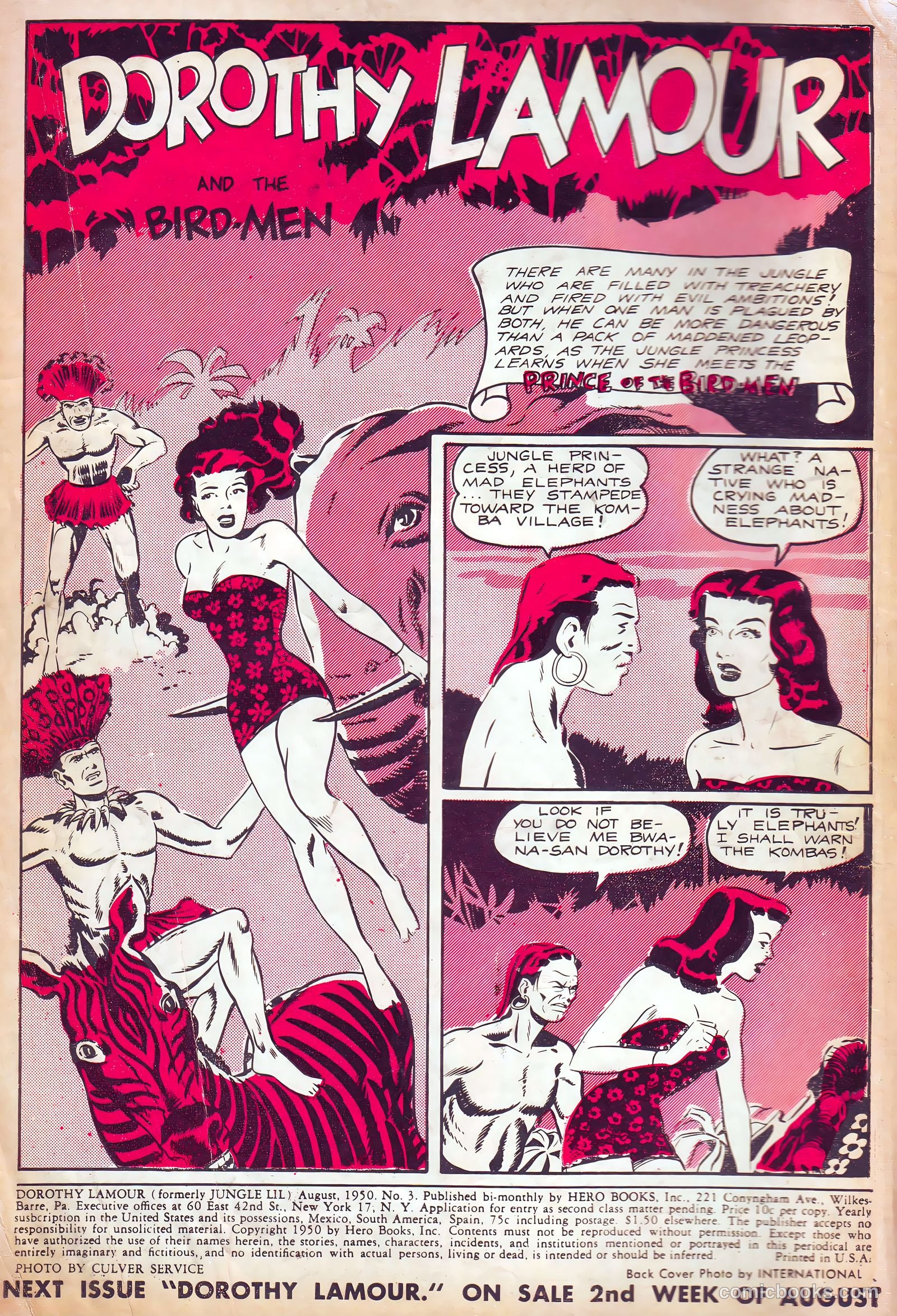 Dorothy Lamour #3 (1950) — page 2 of 36