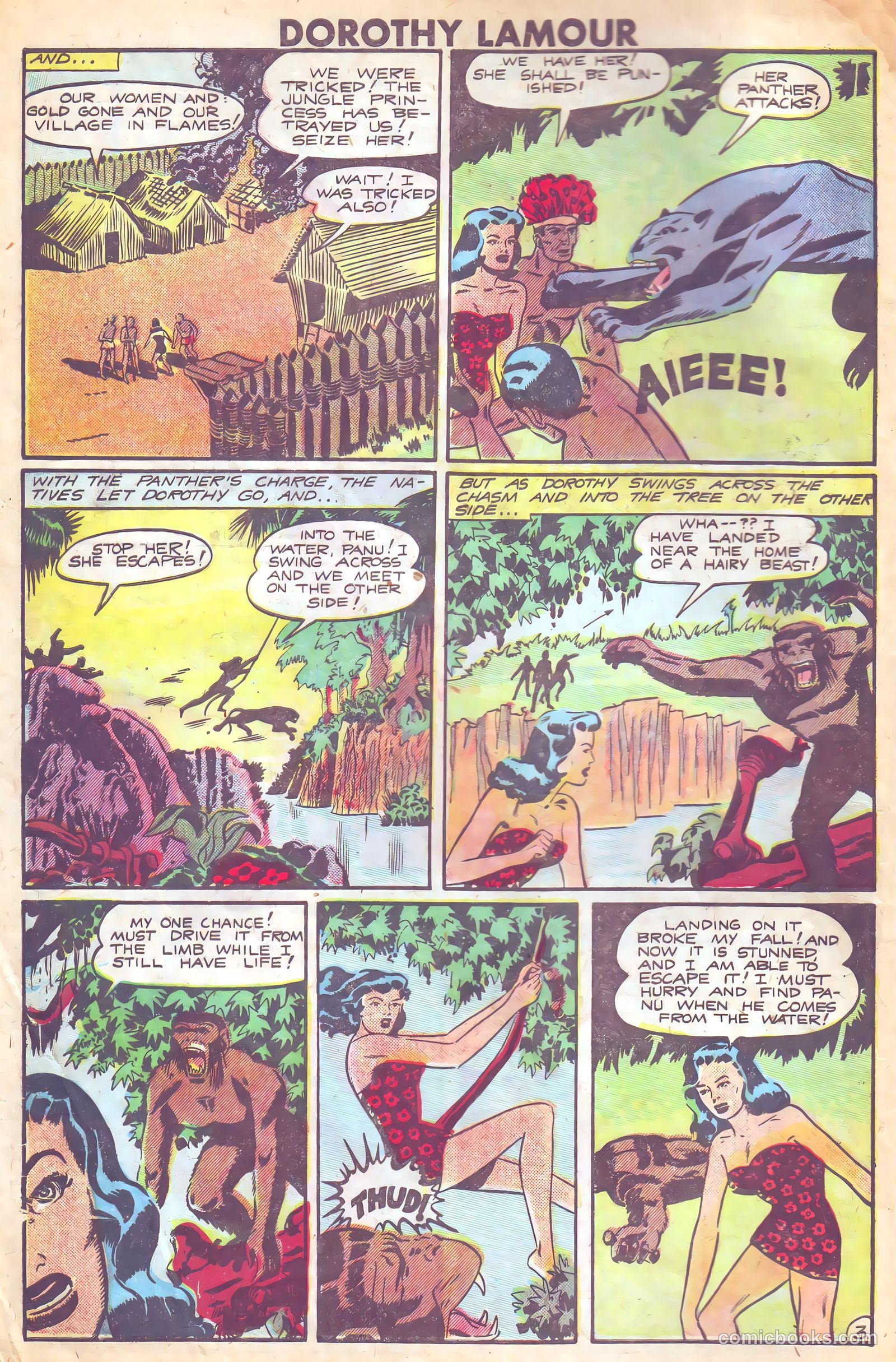 Dorothy Lamour #3 (1950) — page 4 of 36