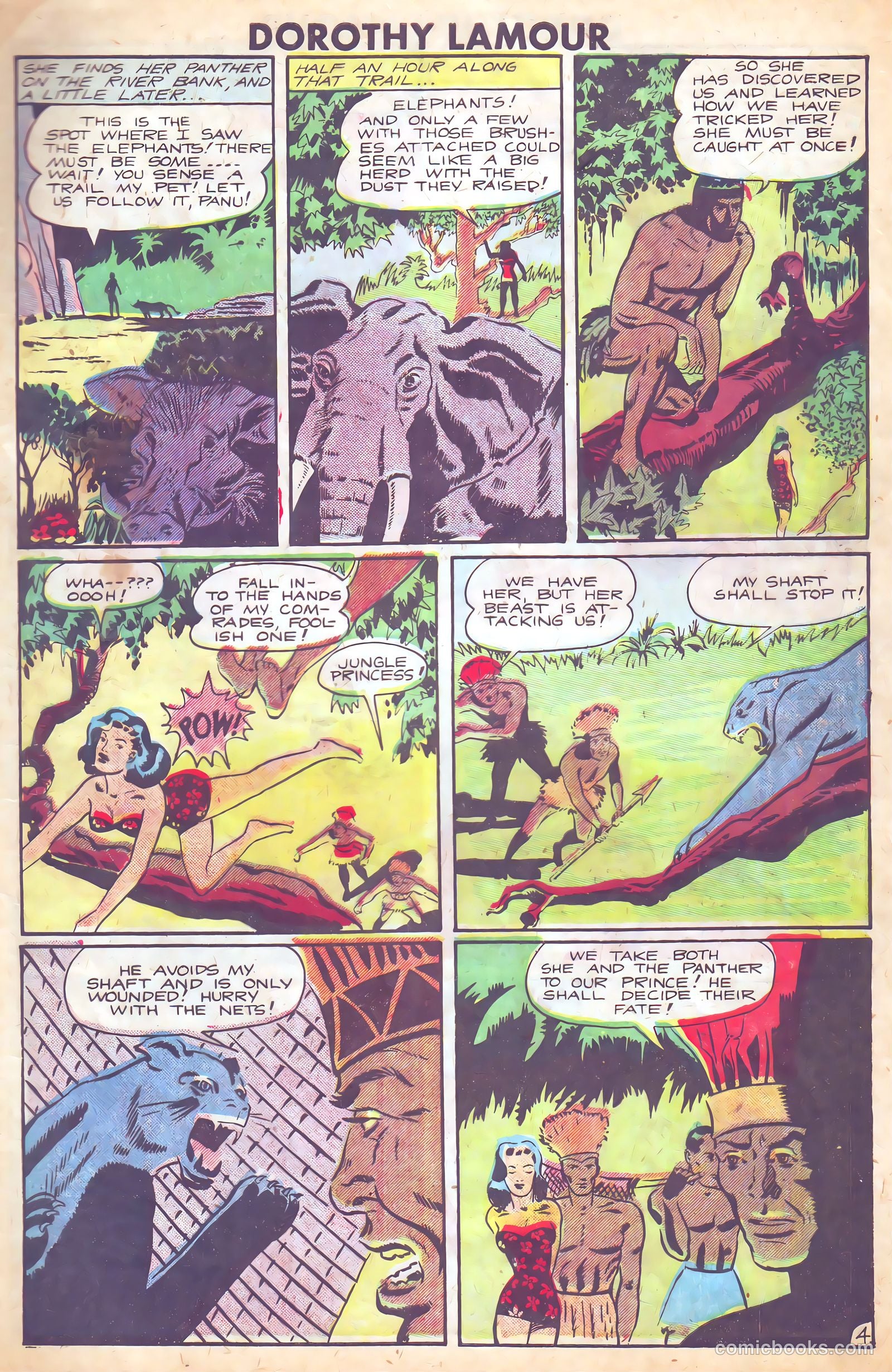 Dorothy Lamour #3 (1950) — page 5 of 36