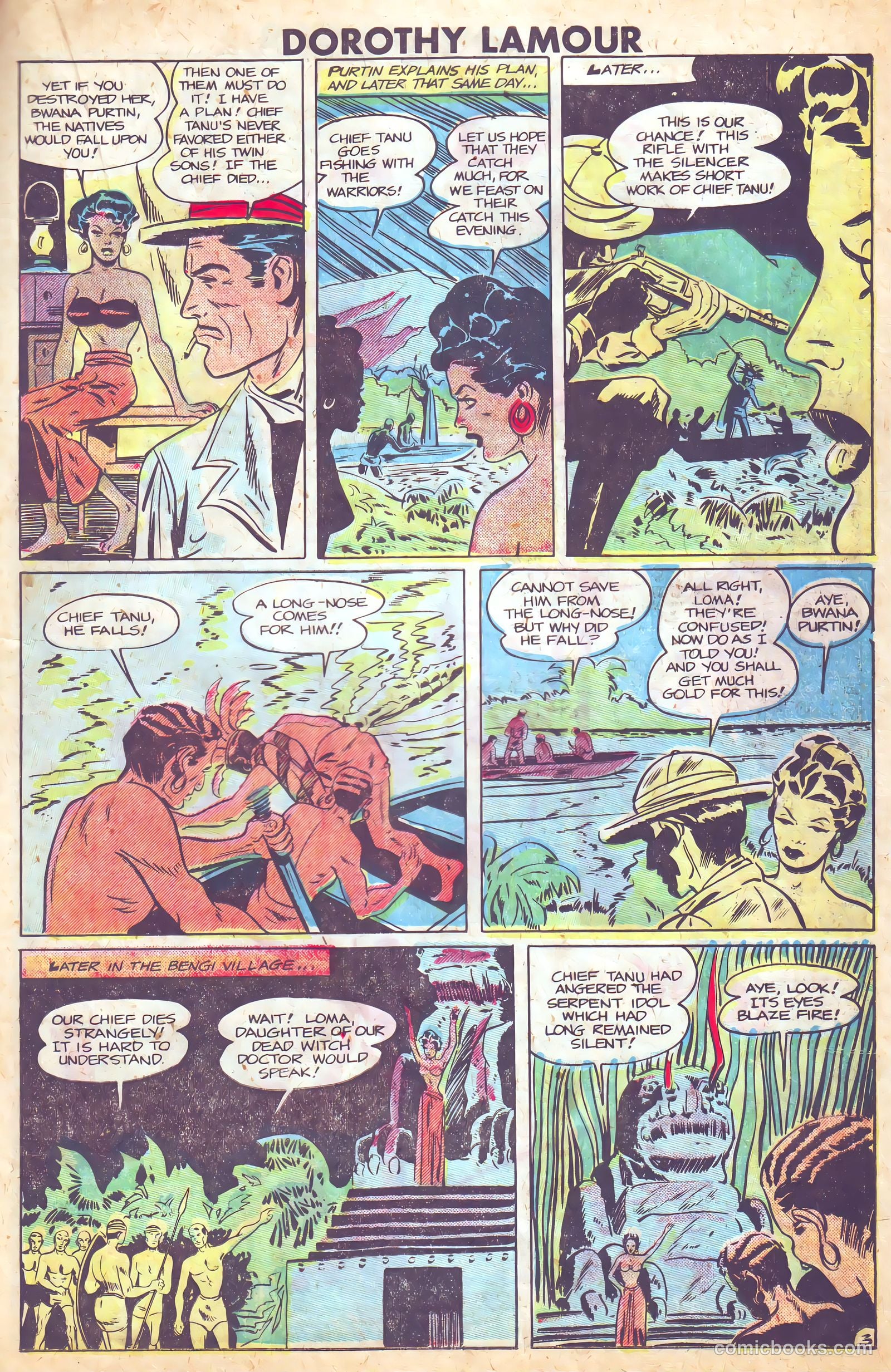 Dorothy Lamour #3 (1950) — page 15 of 36