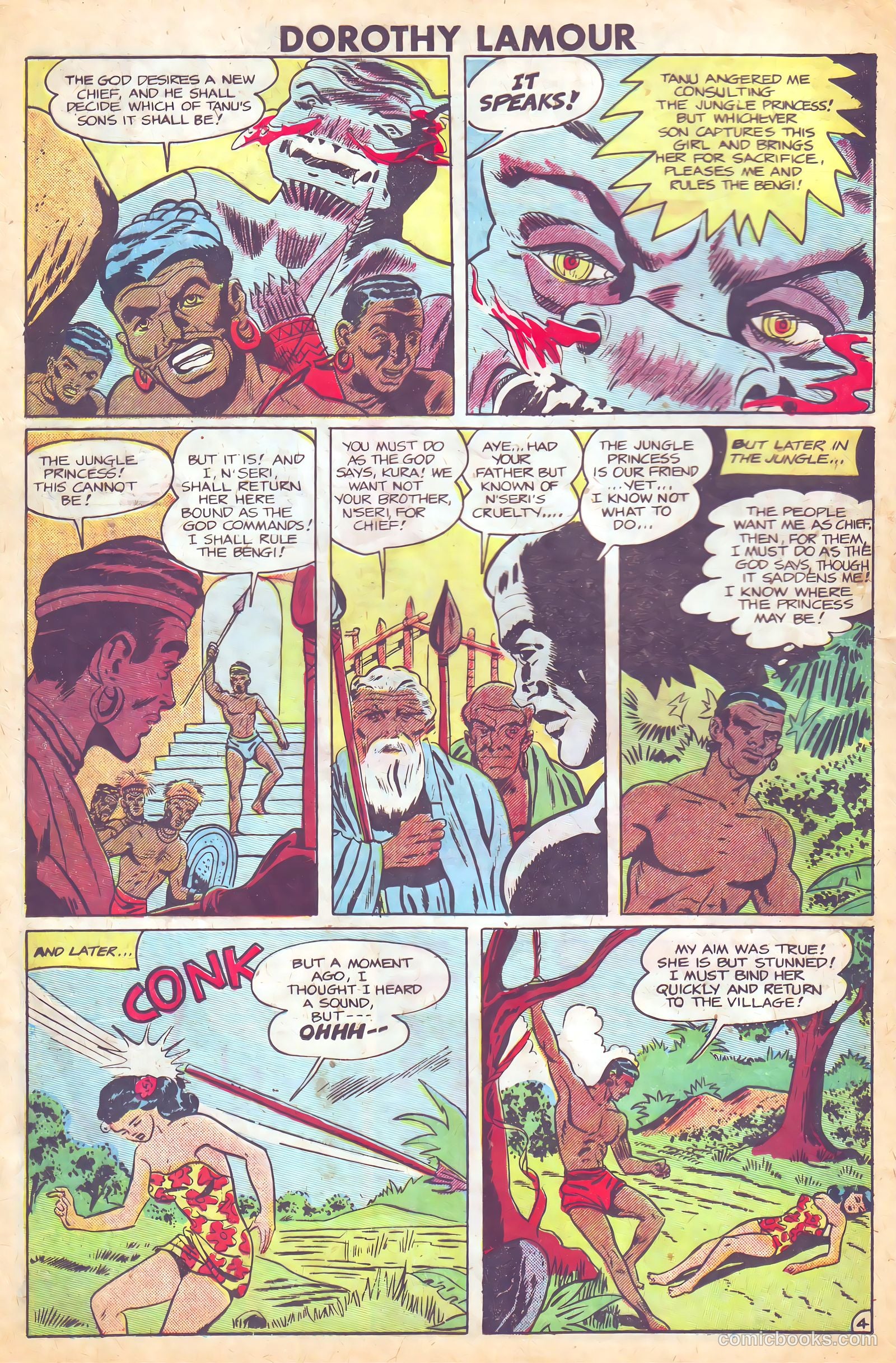 Dorothy Lamour #3 (1950) — page 16 of 36