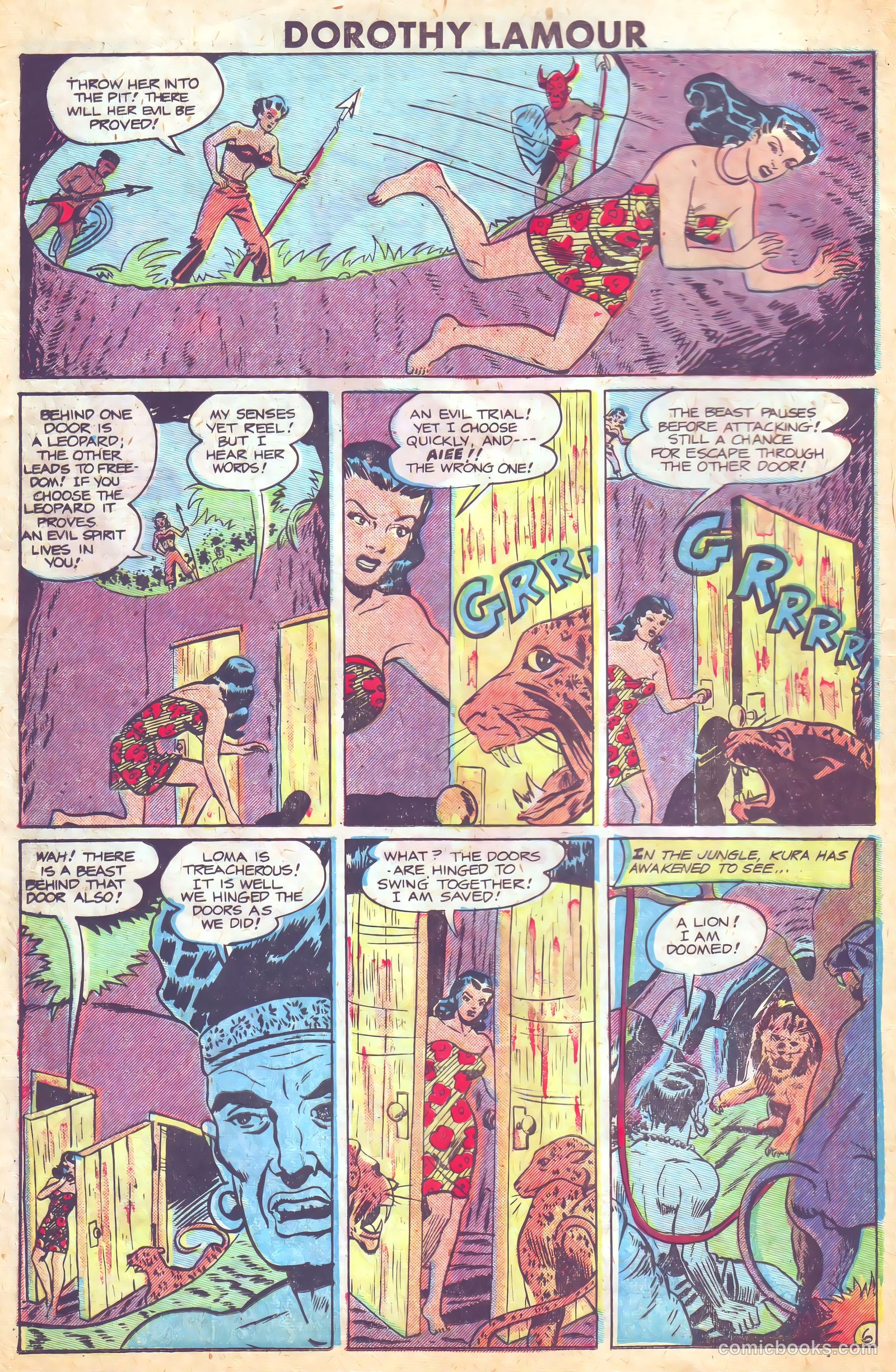 Dorothy Lamour #3 (1950) — page 18 of 36