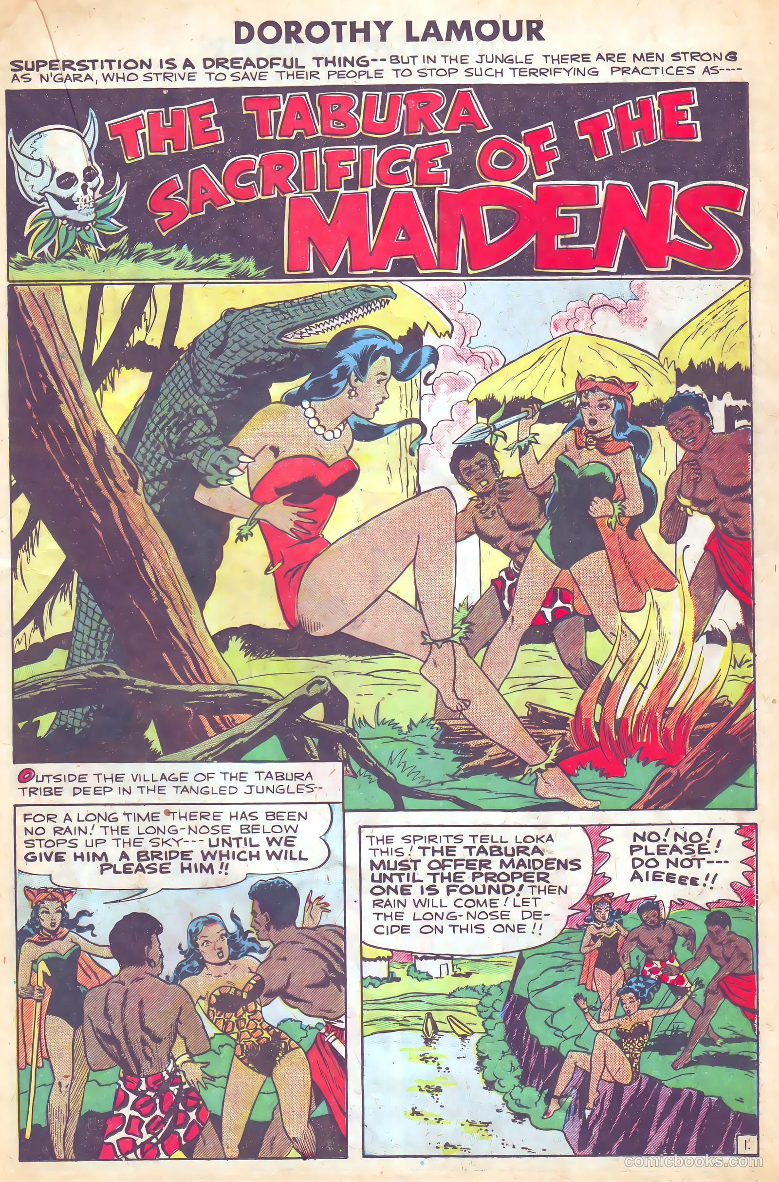 Dorothy Lamour #3 (1950) — page 21 of 36