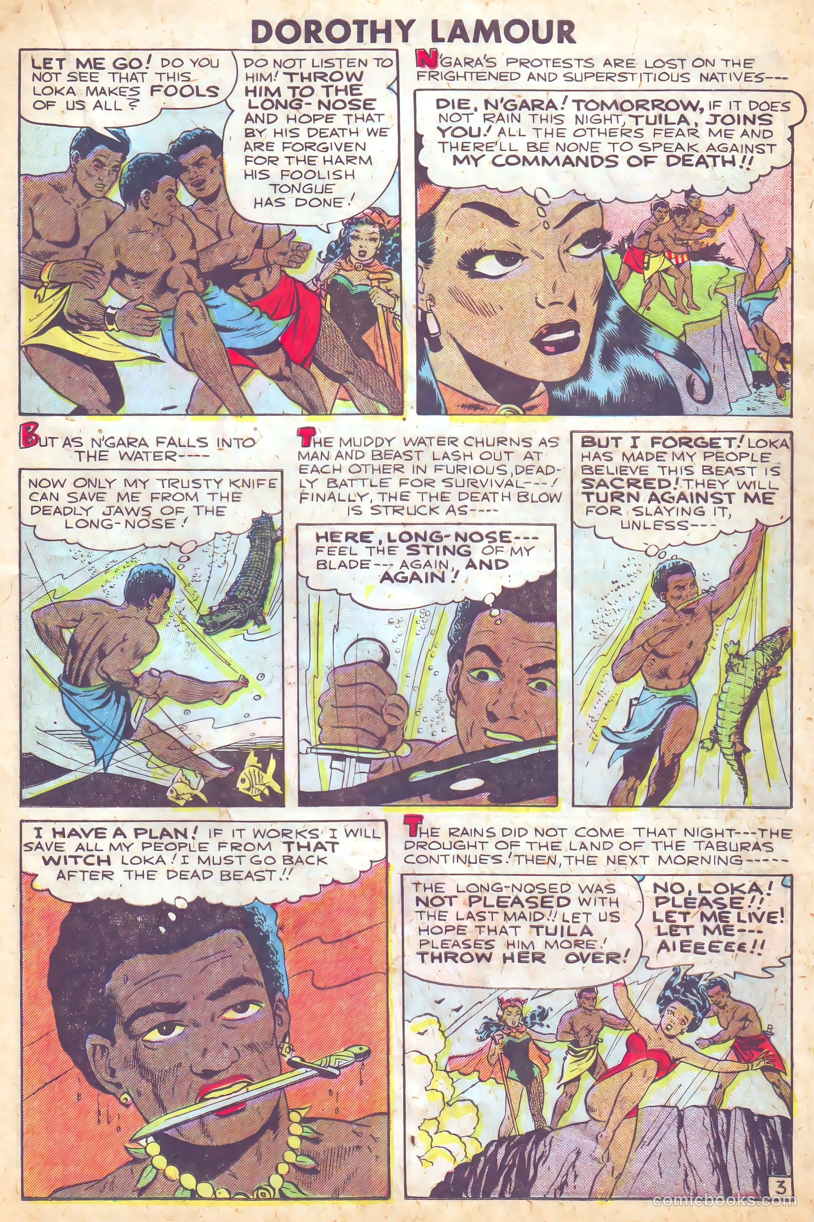 Dorothy Lamour #3 (1950) — page 23 of 36