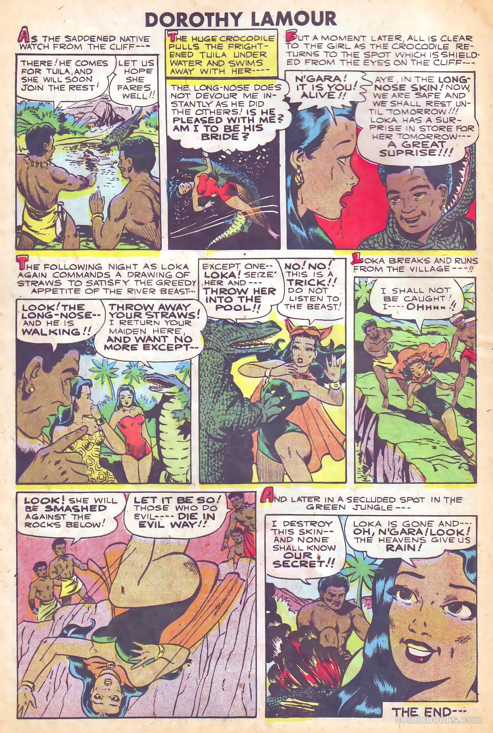 Dorothy Lamour #3 (1950) — page 24 of 36