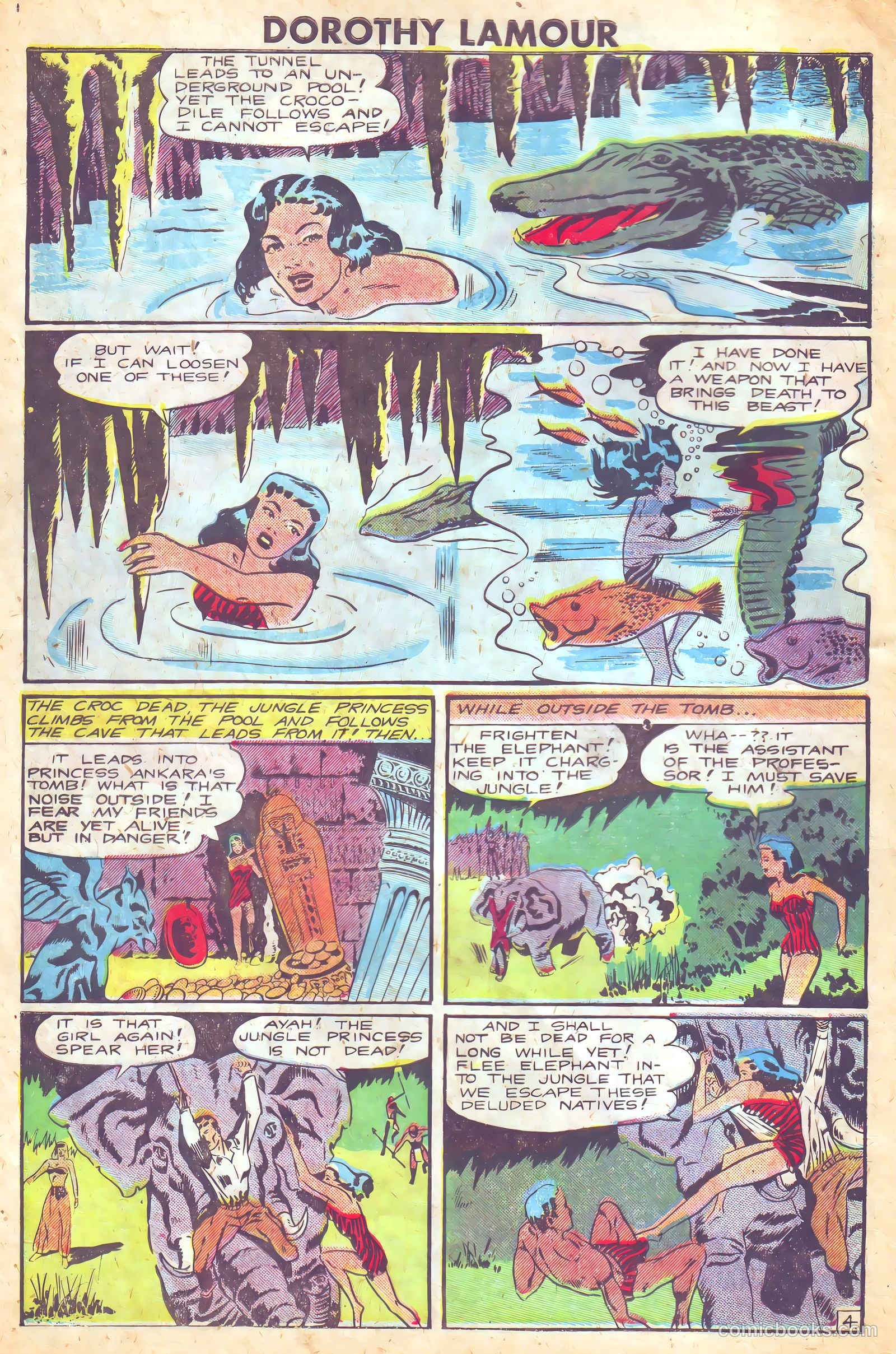 Dorothy Lamour #3 (1950) — page 30 of 36