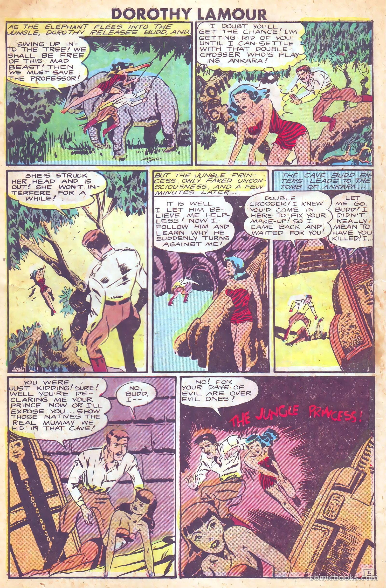 Dorothy Lamour #3 (1950) — page 31 of 36