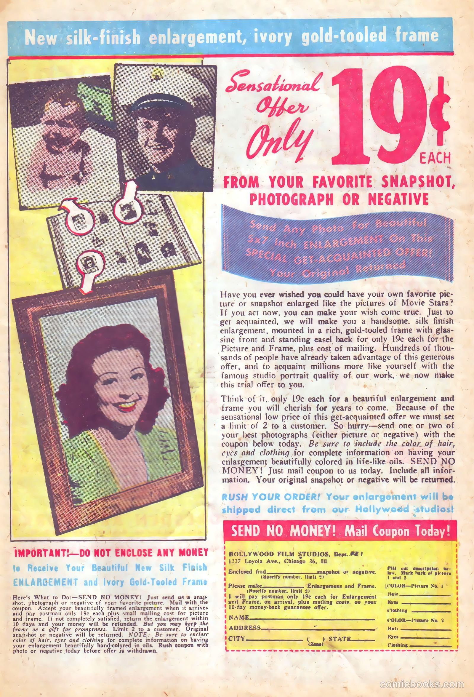 Dorothy Lamour #3 (1950) — page 33 of 36