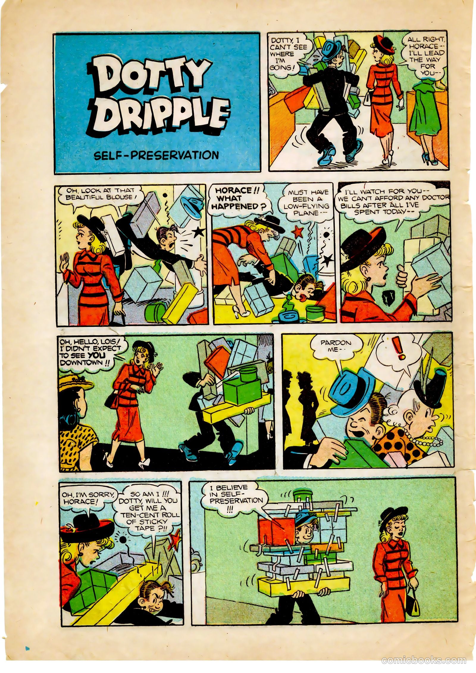 Dotty Dripple #10 (1950) — page 6 of 36