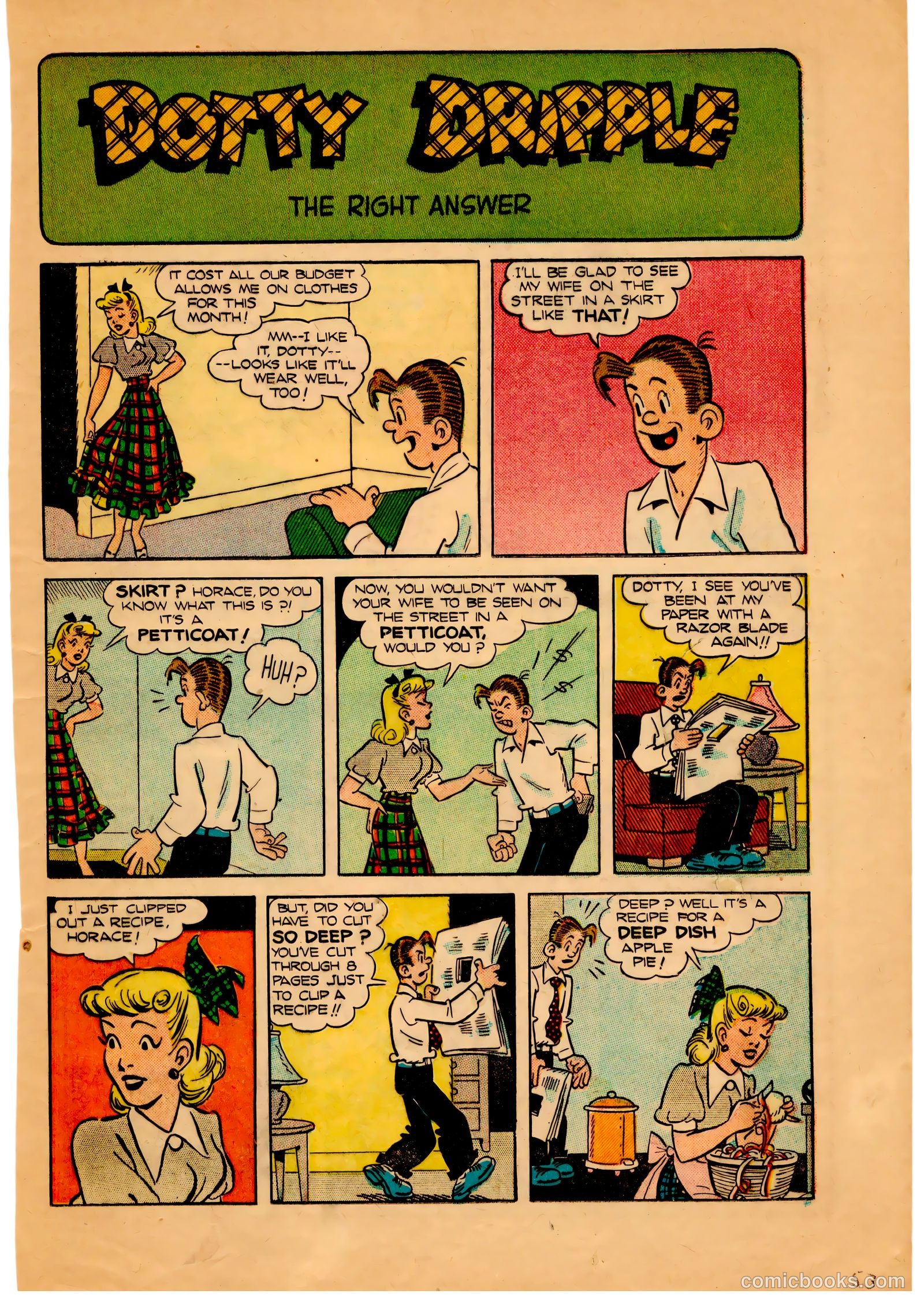 Dotty Dripple #10 (1950) — page 21 of 36