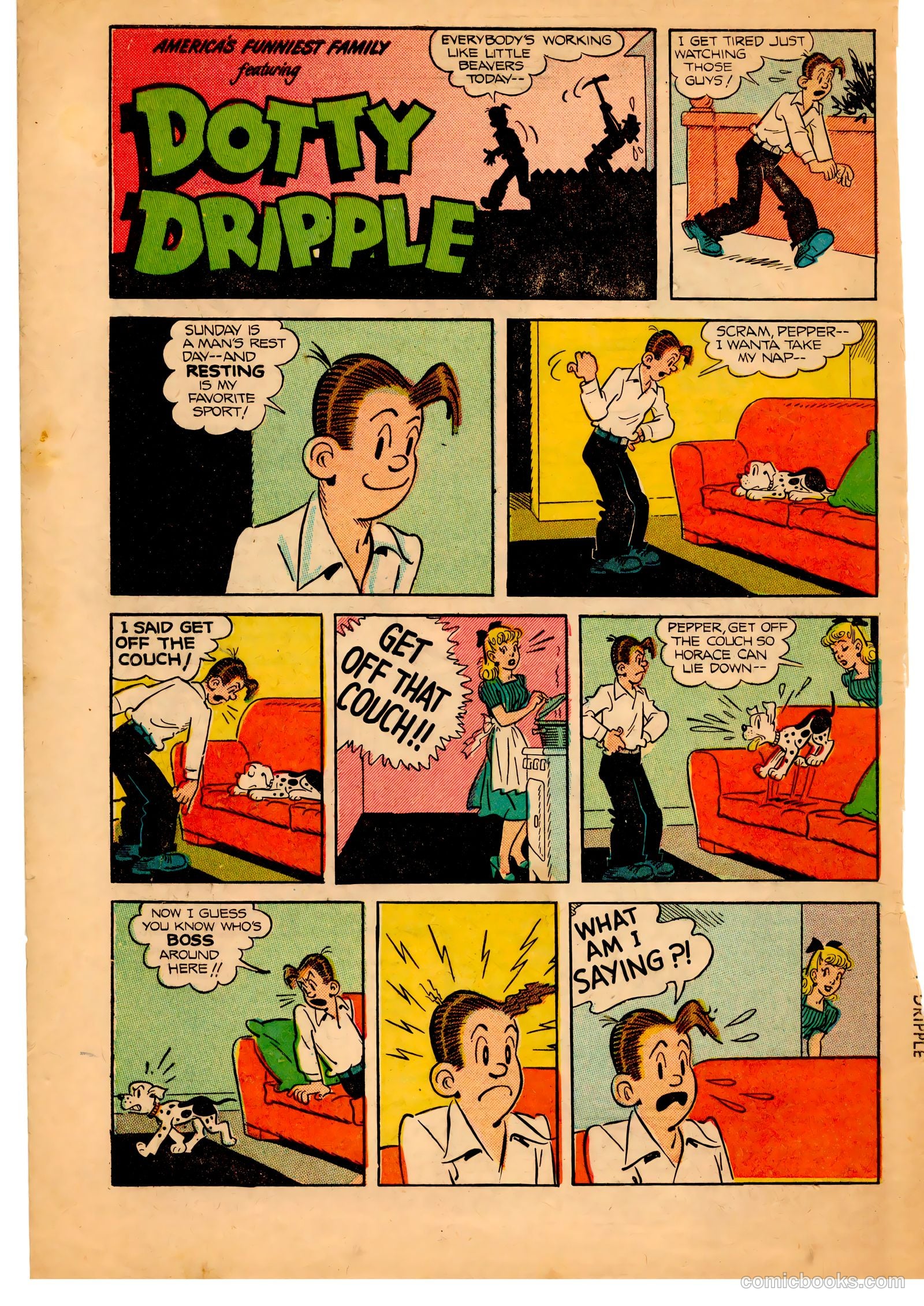 Dotty Dripple #10 (1950) — page 34 of 36
