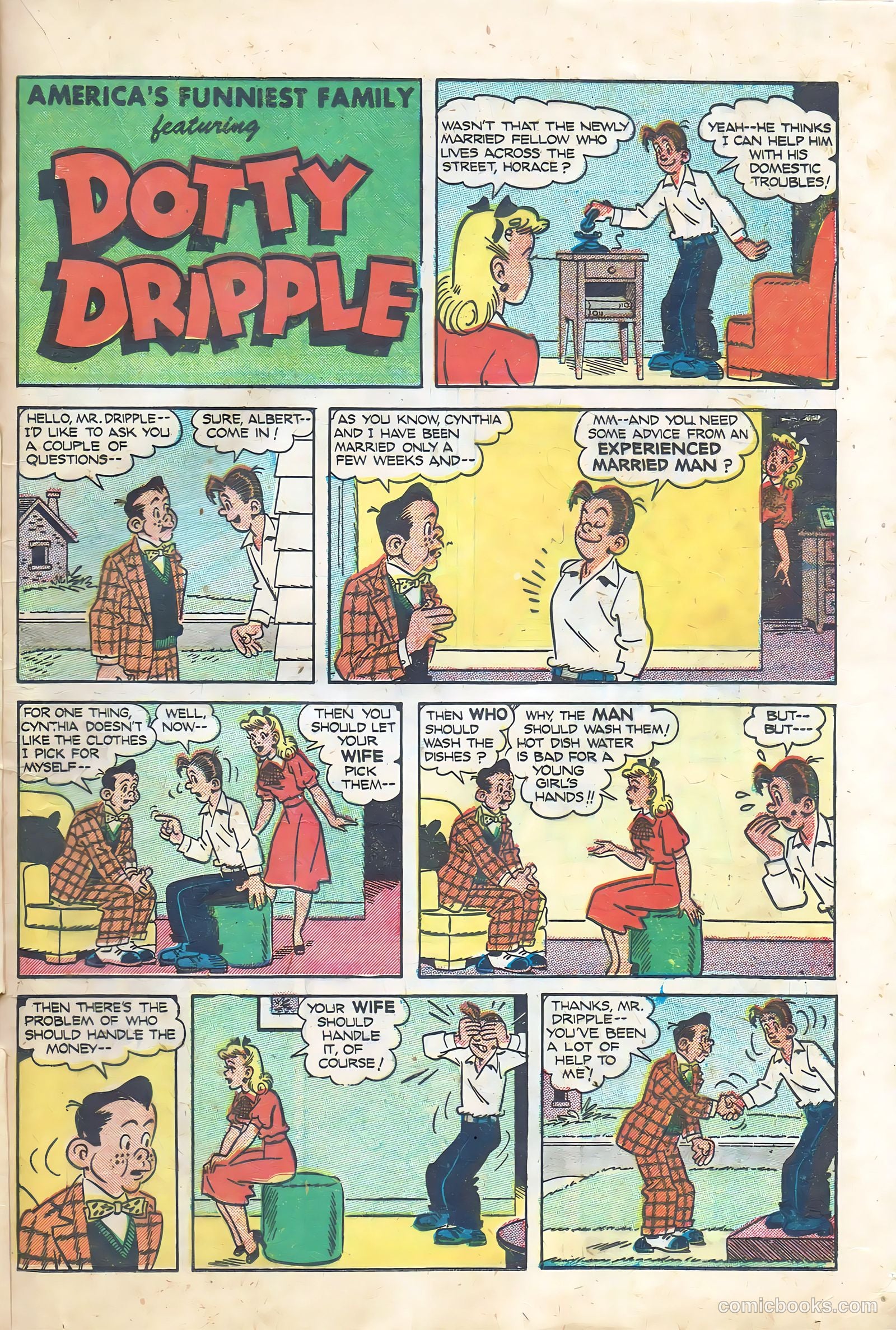 Dotty Dripple #8 (1949) — page 21 of 36