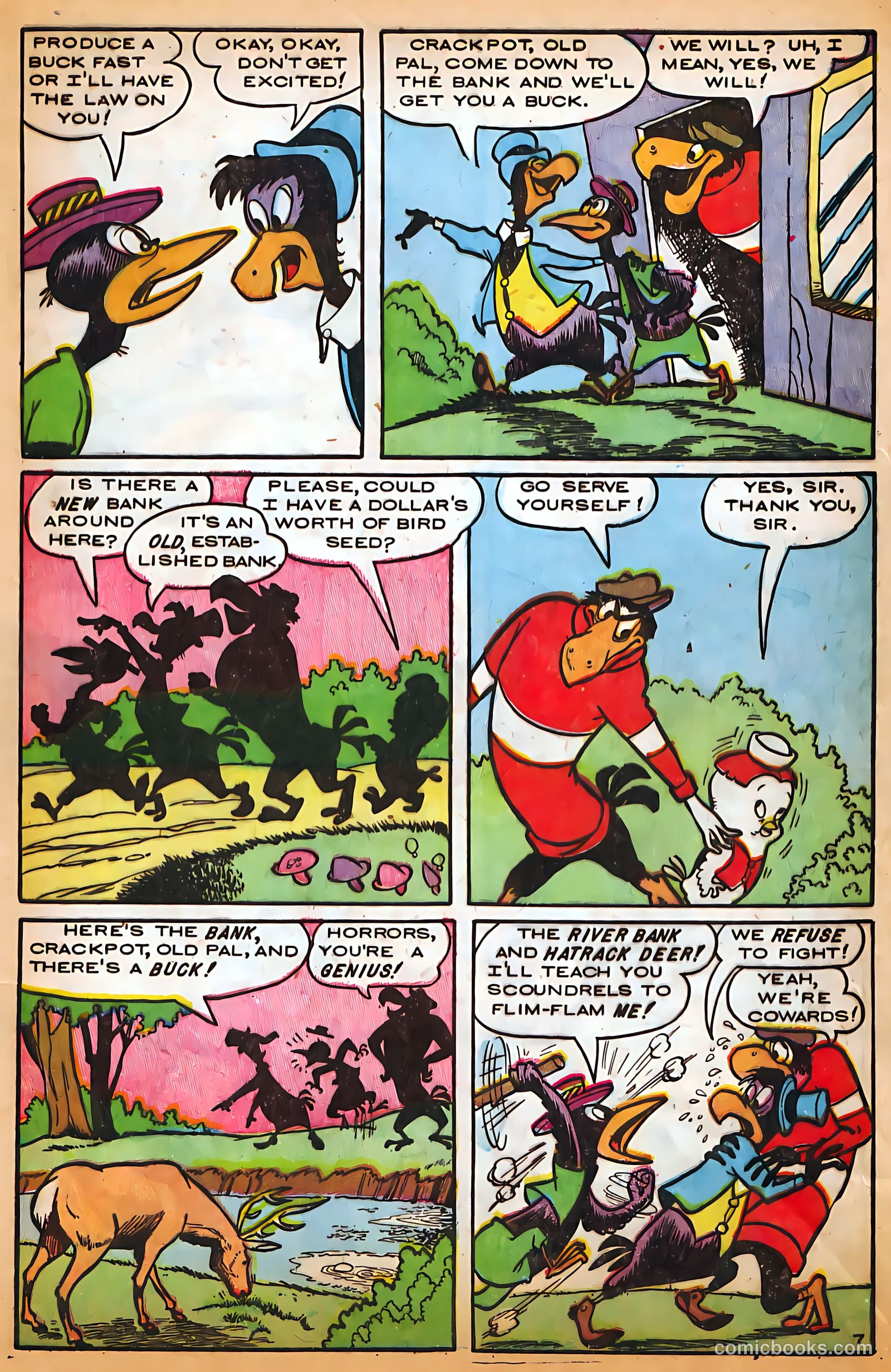 Dover the Bird #1 (1955) — page 9 of 36