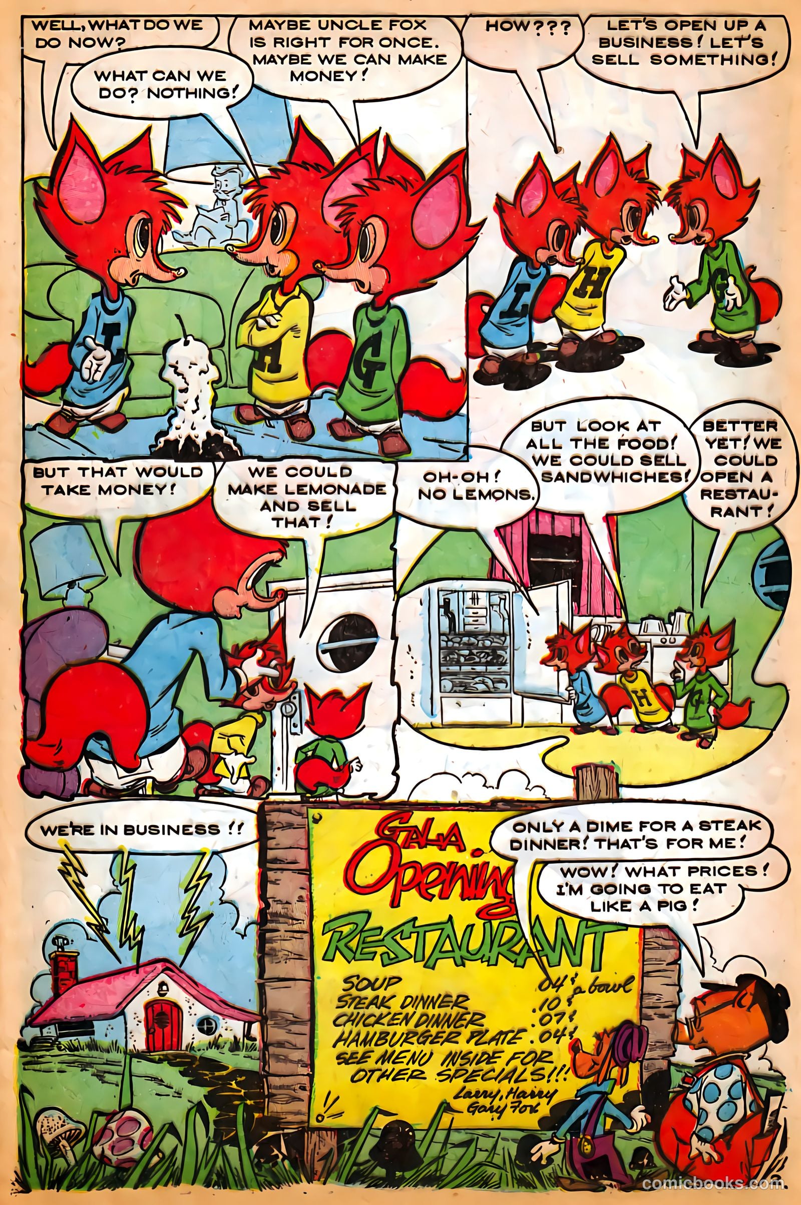 Dover the Bird #1 (1955) — page 12 of 36