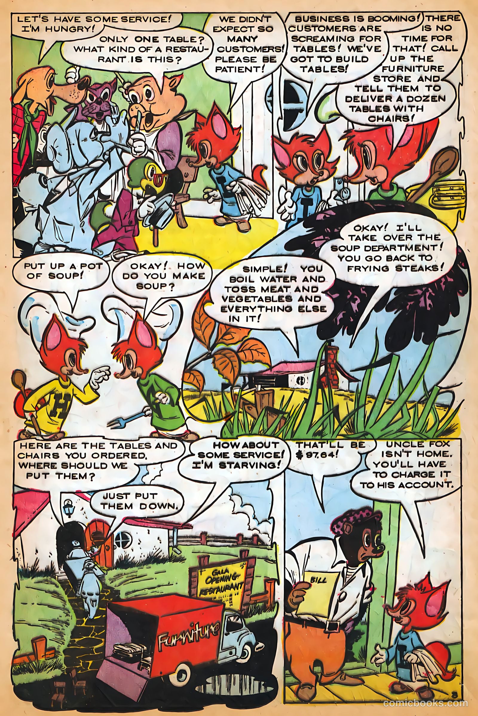 Dover the Bird #1 (1955) — page 13 of 36