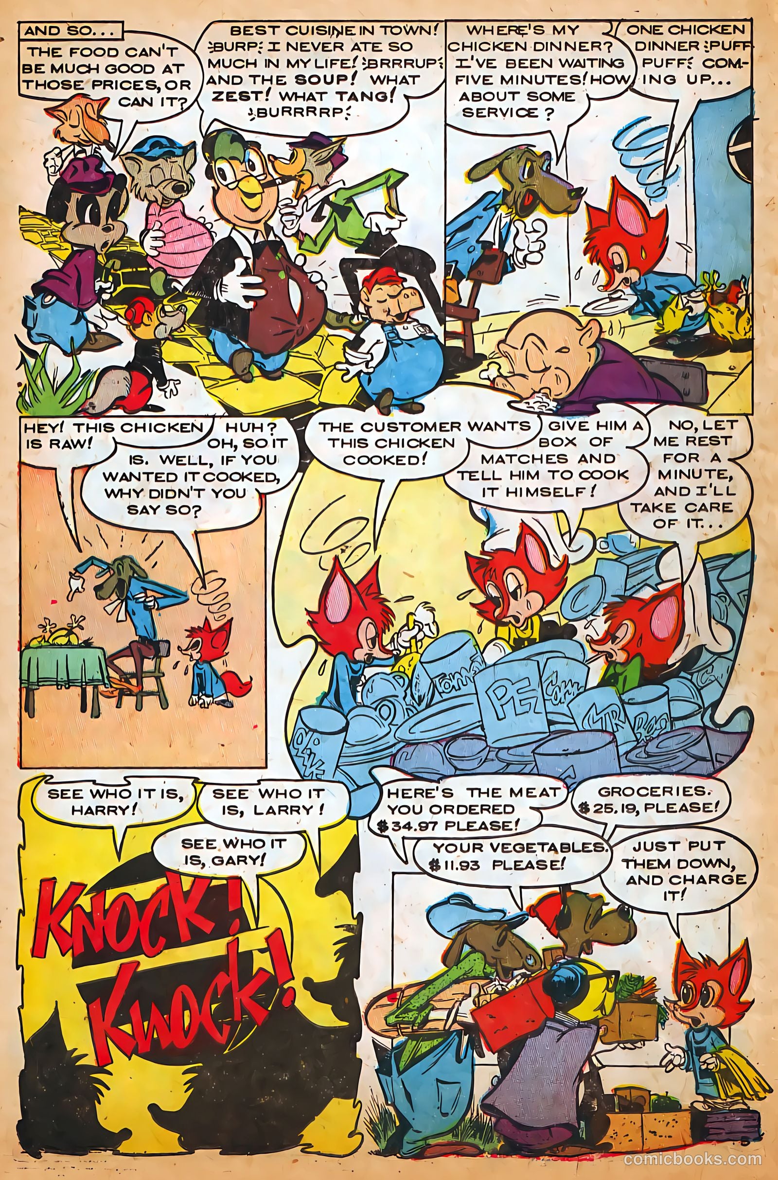 Dover the Bird #1 (1955) — page 15 of 36