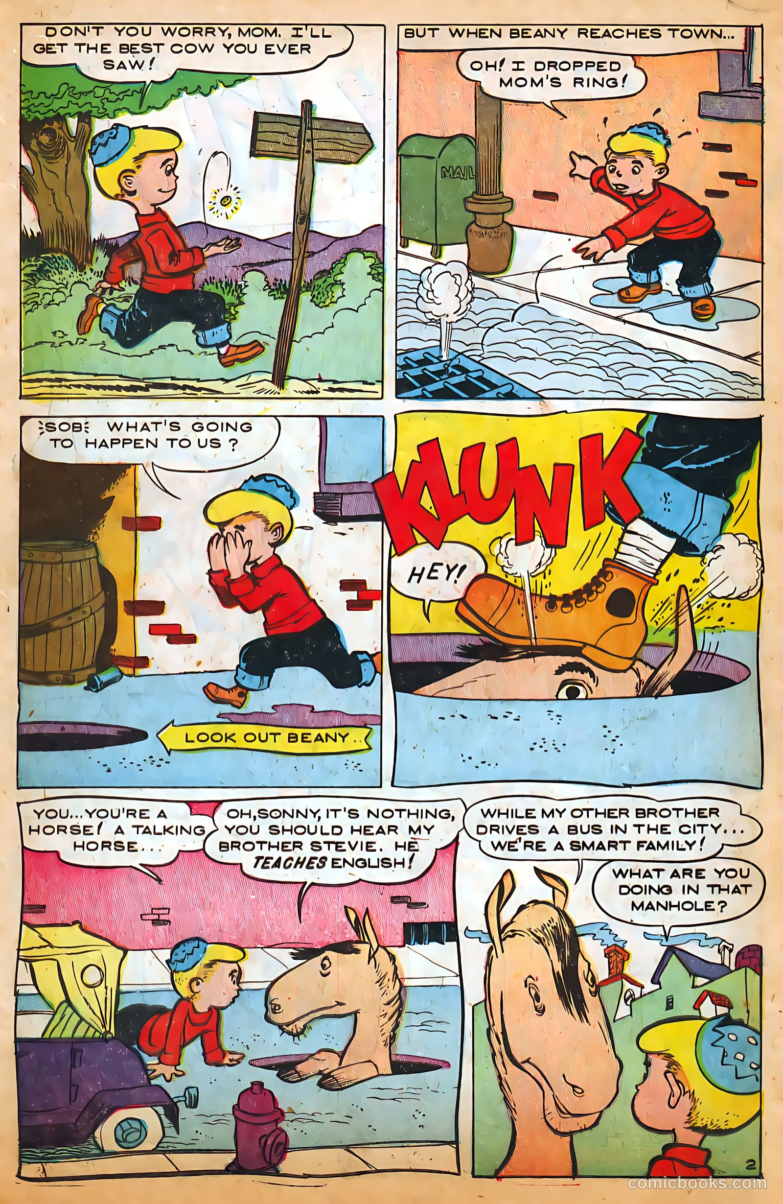 Dover the Bird #1 (1955) — page 18 of 36