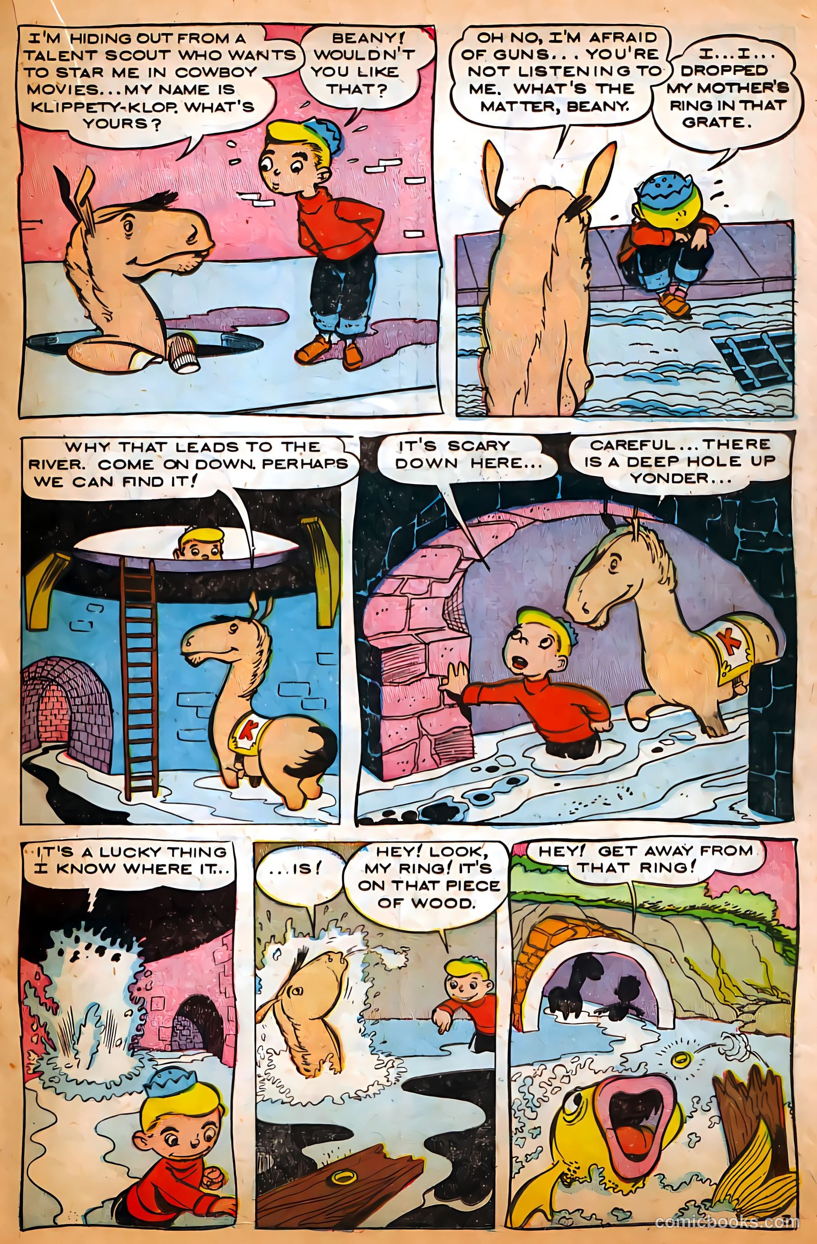 Dover the Bird #1 (1955) — page 19 of 36