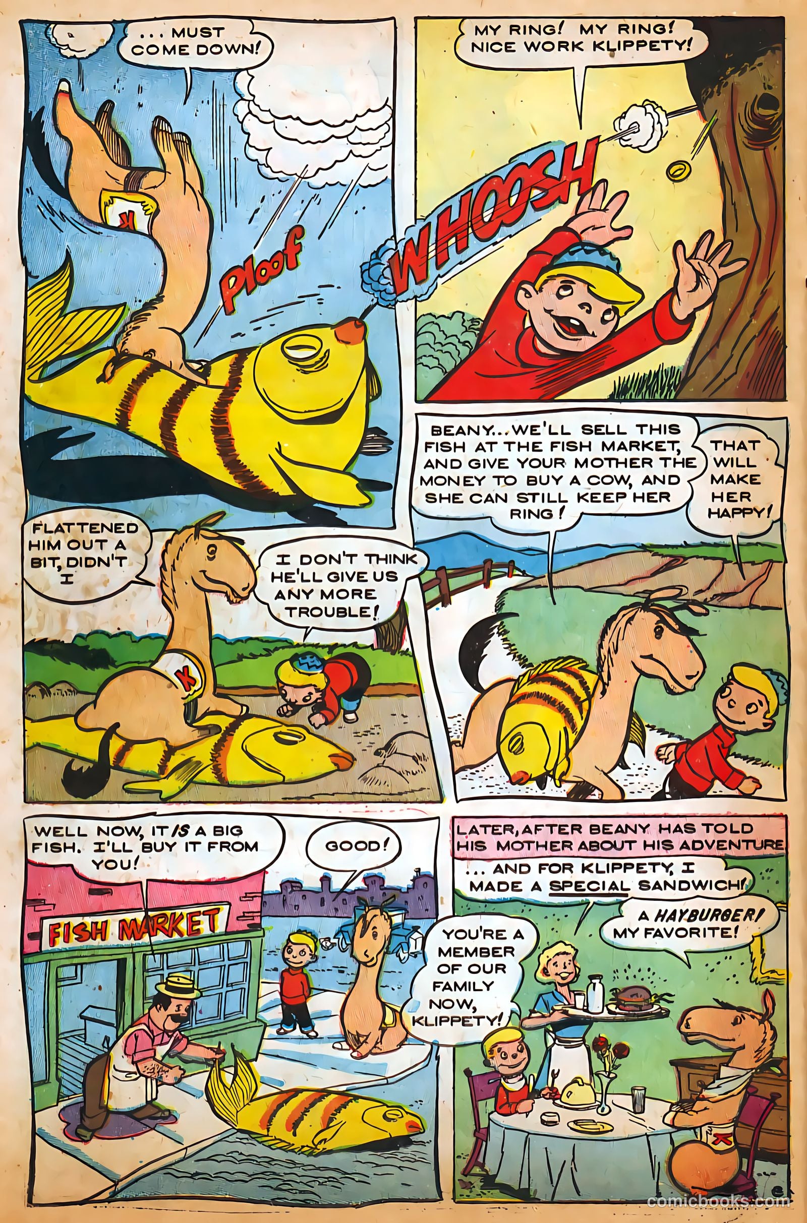 Dover the Bird #1 (1955) — page 22 of 36
