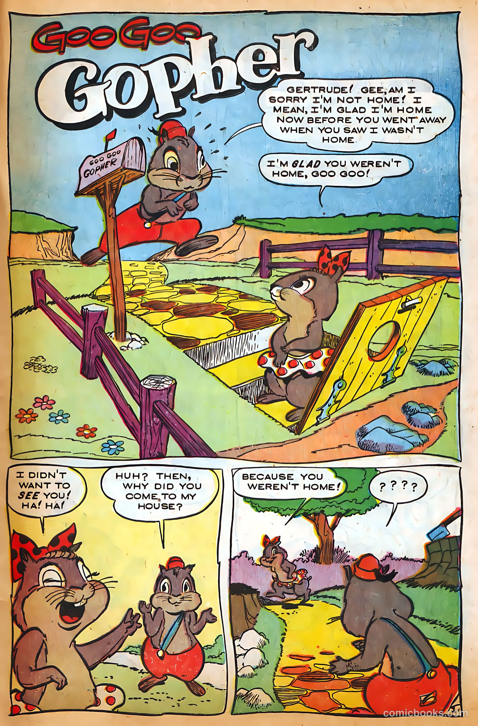 Dover the Bird #1 (1955) — page 31 of 36