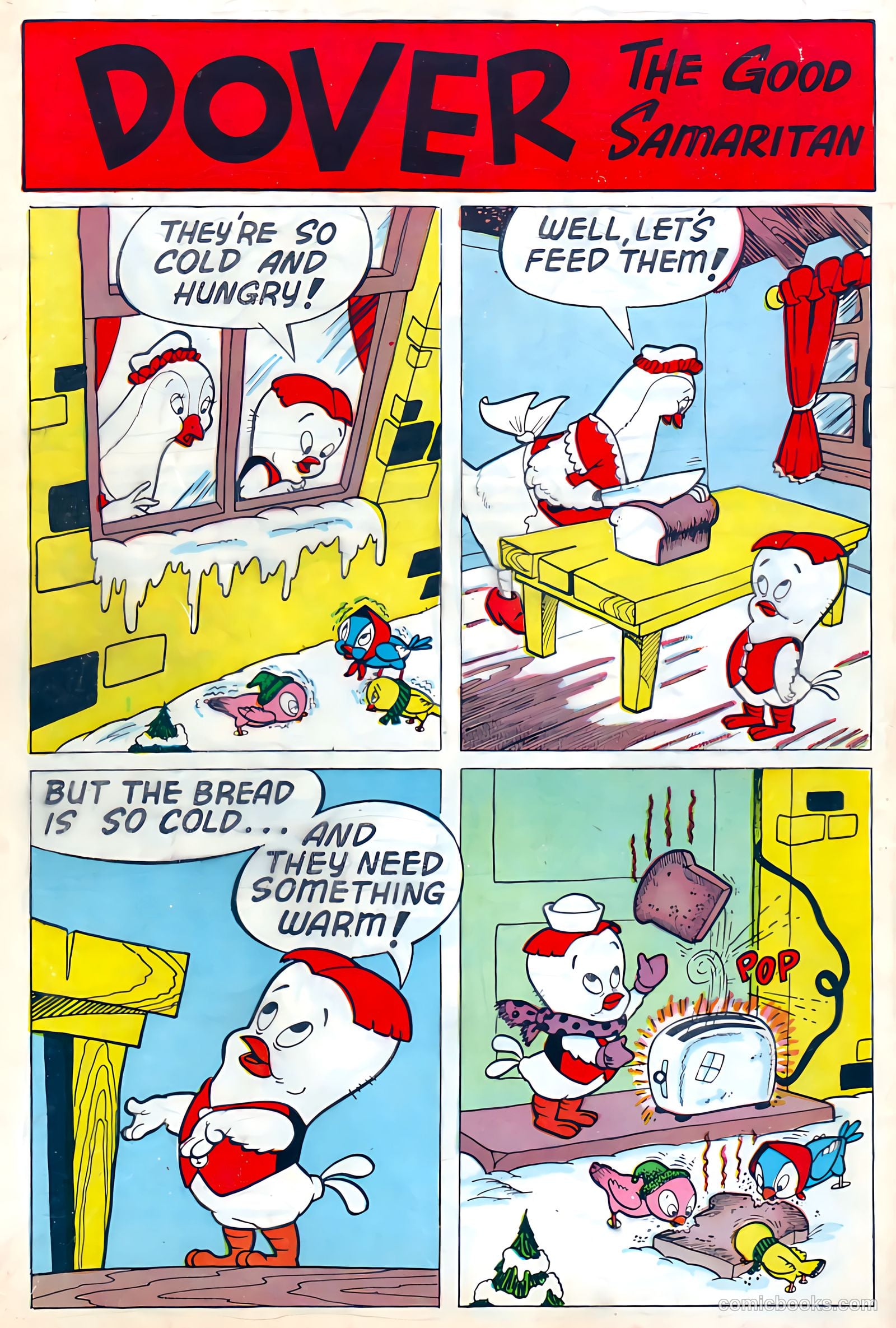 Dover the Bird #1 (1955) — page 36 of 36