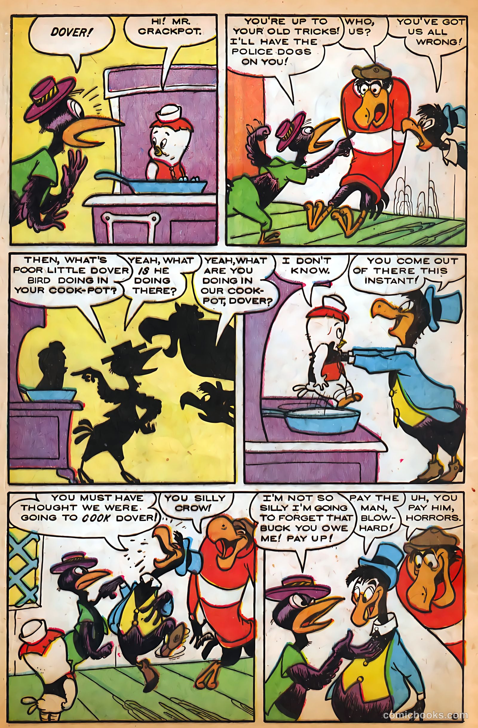 Dover the Bird #1 (1953) — page 8 of 37