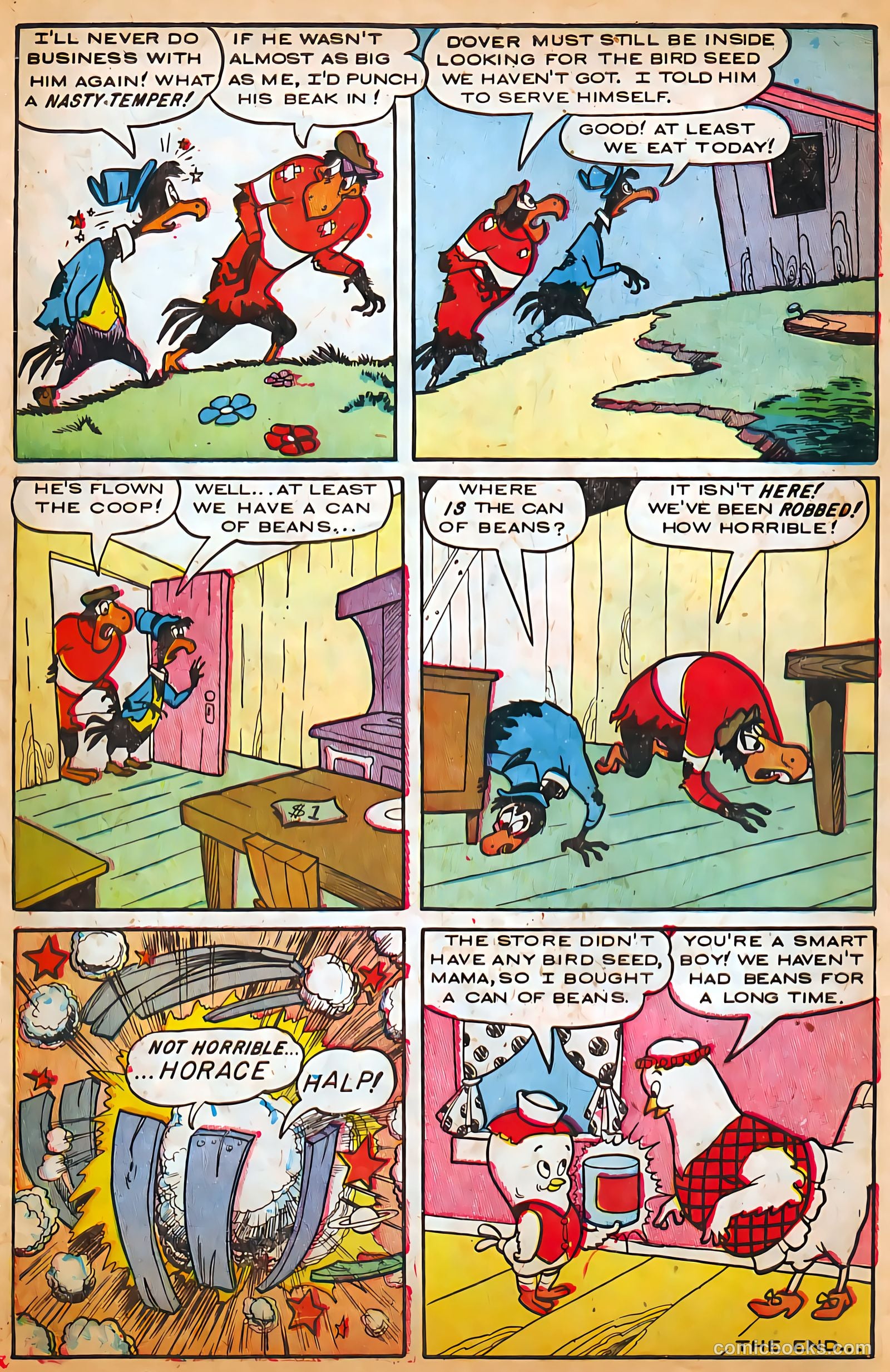 Dover the Bird #1 (1953) — page 10 of 37