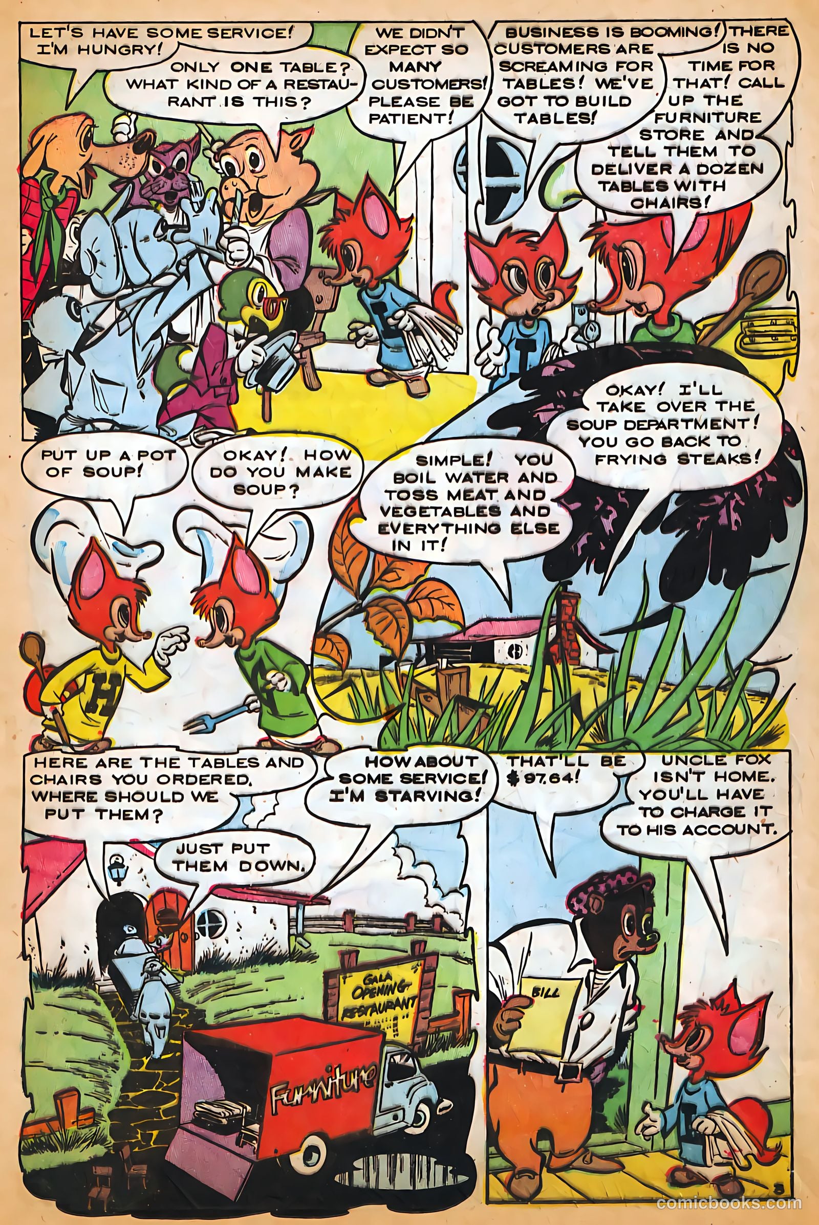Dover the Bird #1 (1953) — page 13 of 37