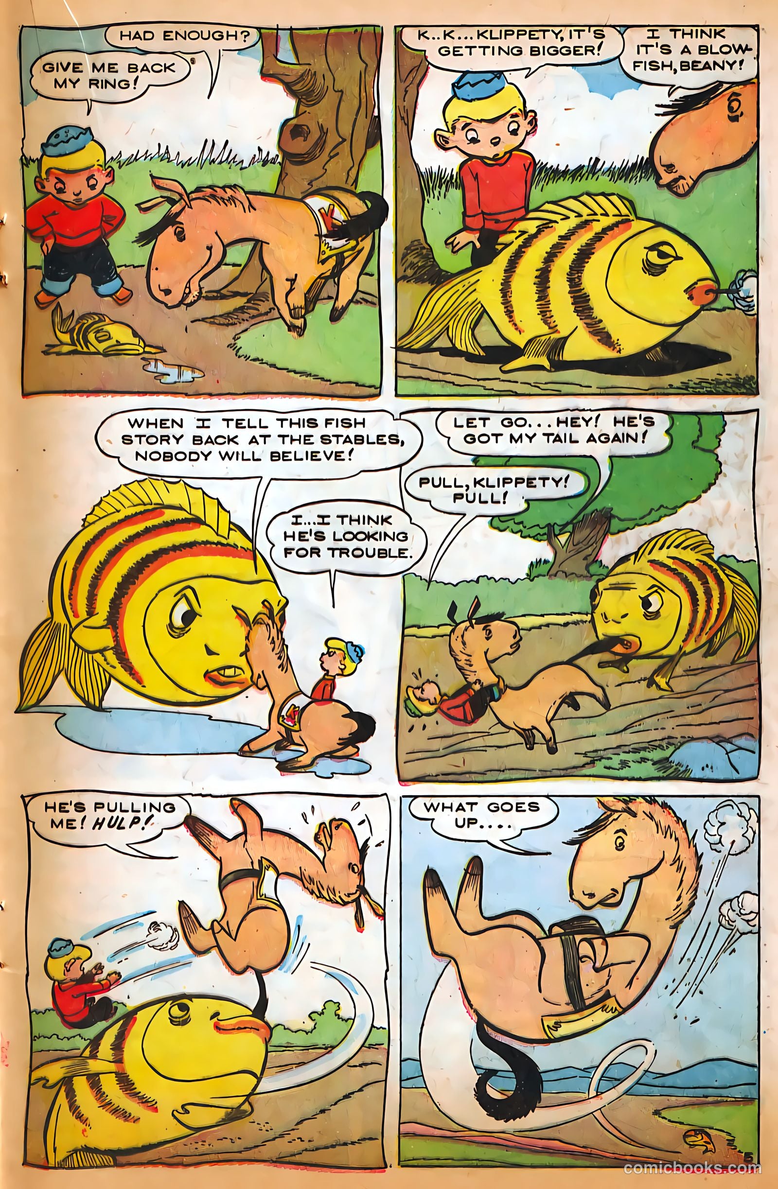 Dover the Bird #1 (1953) — page 21 of 37