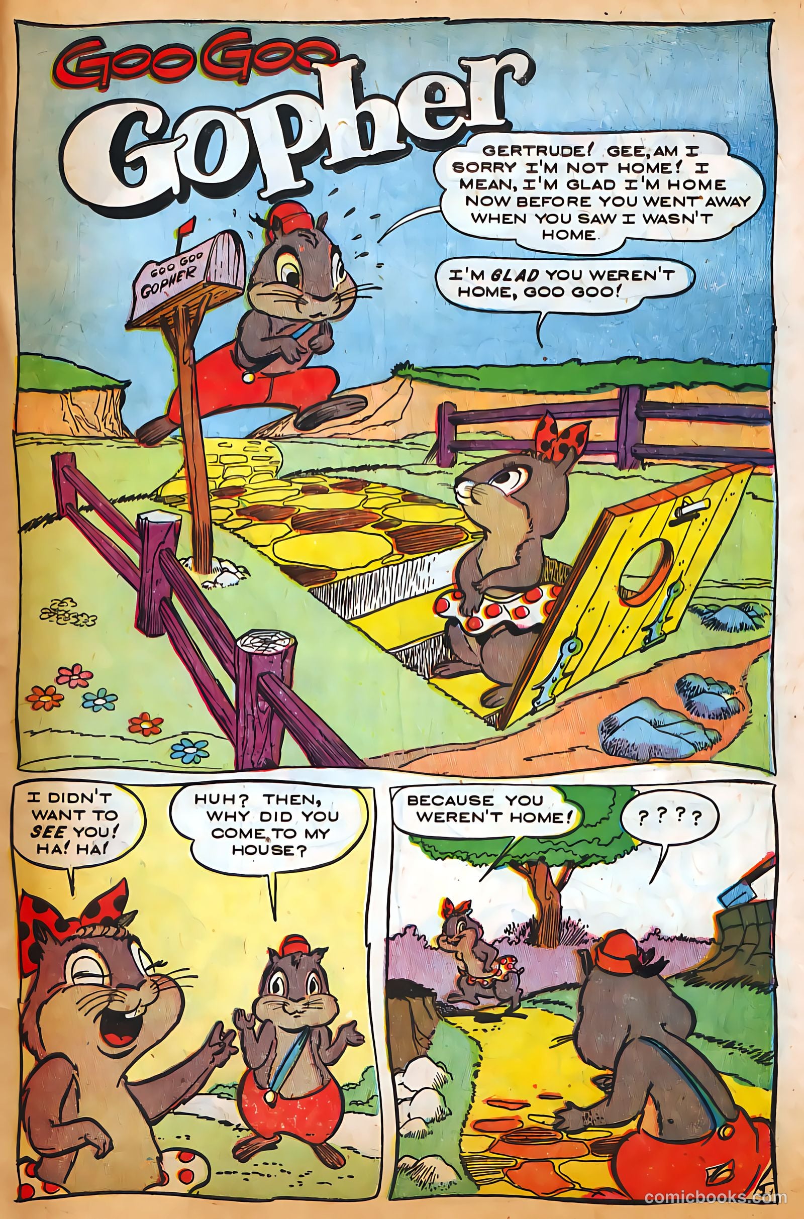 Dover the Bird #1 (1953) — page 31 of 37