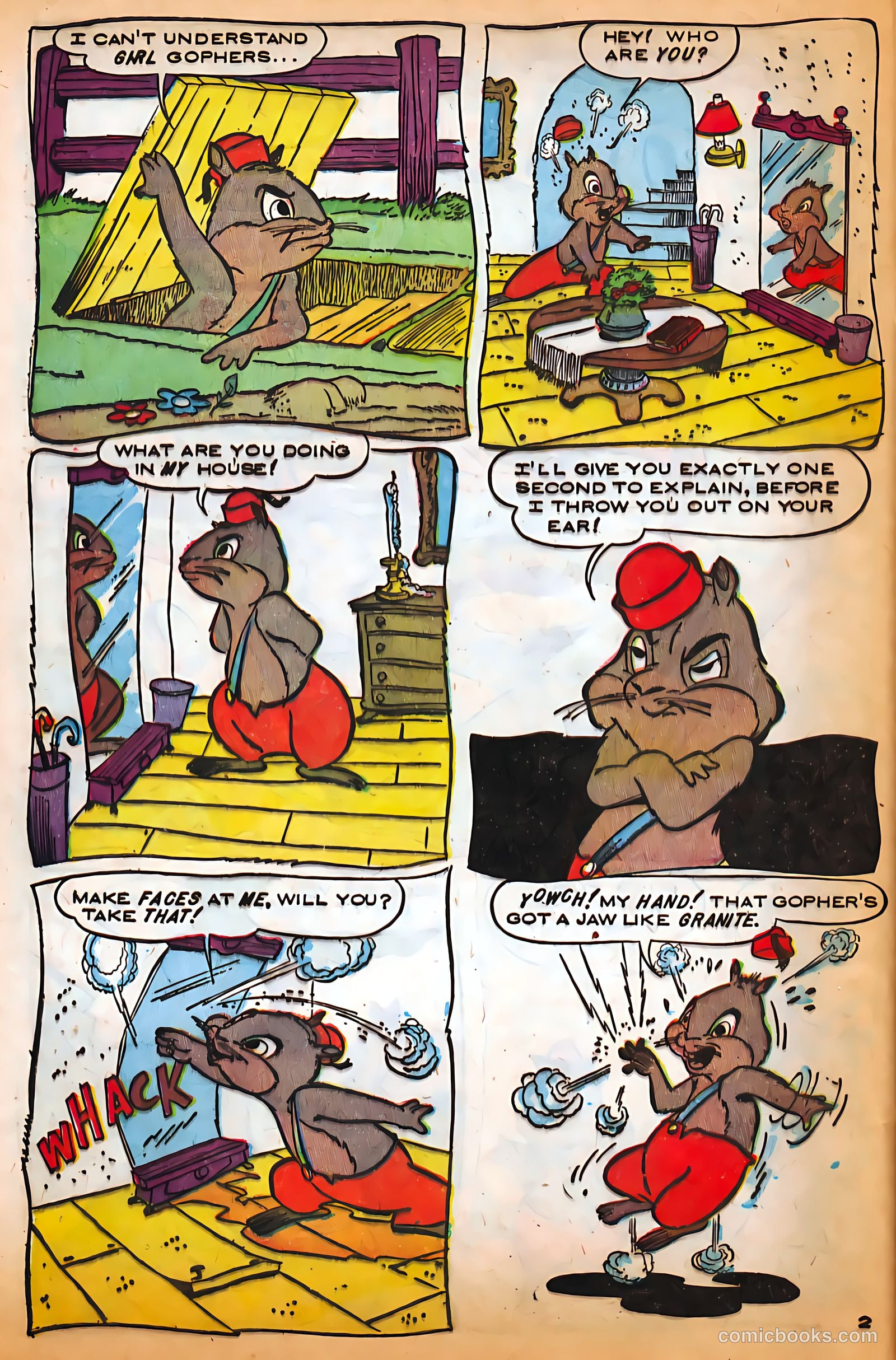 Dover the Bird #1 (1953) — page 32 of 37