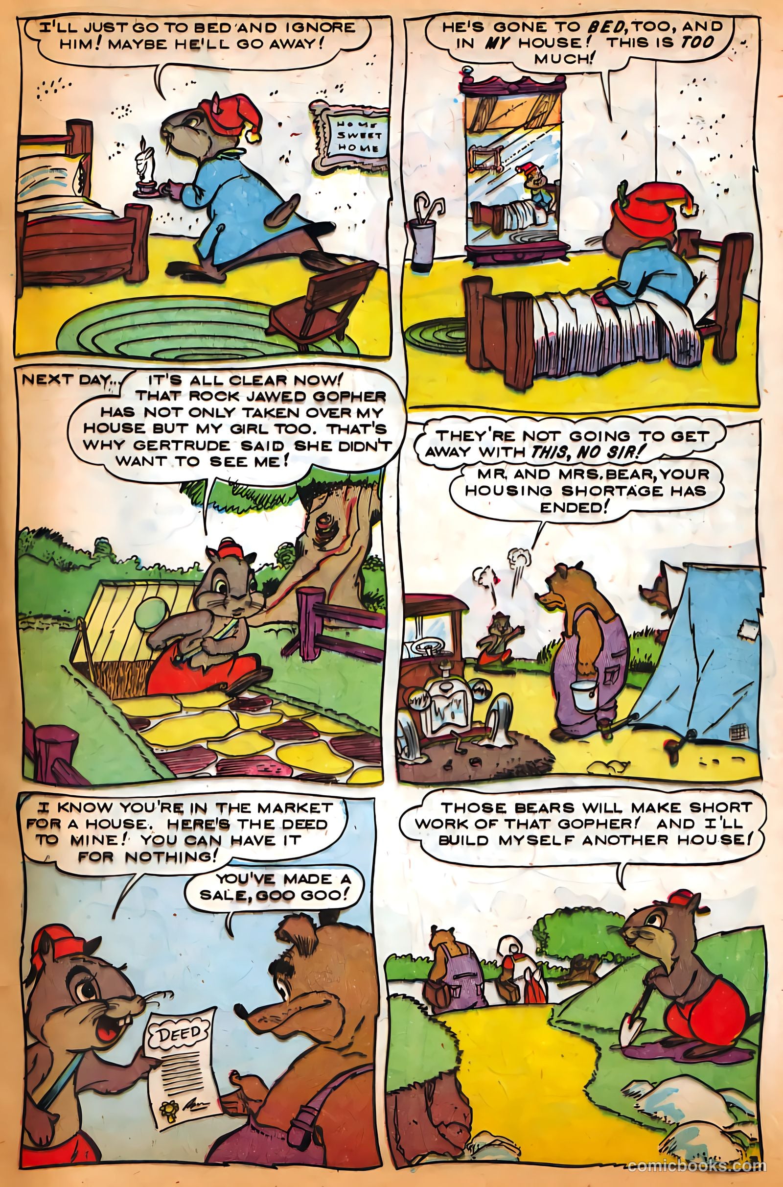 Dover the Bird #1 (1953) — page 33 of 37