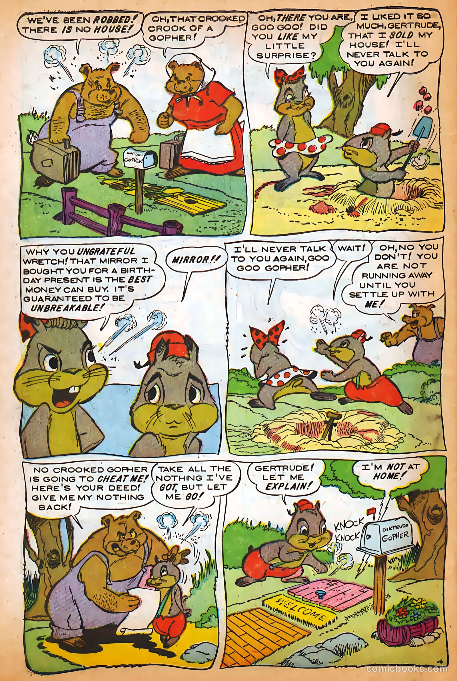 Dover the Bird #1 (1953) — page 34 of 37