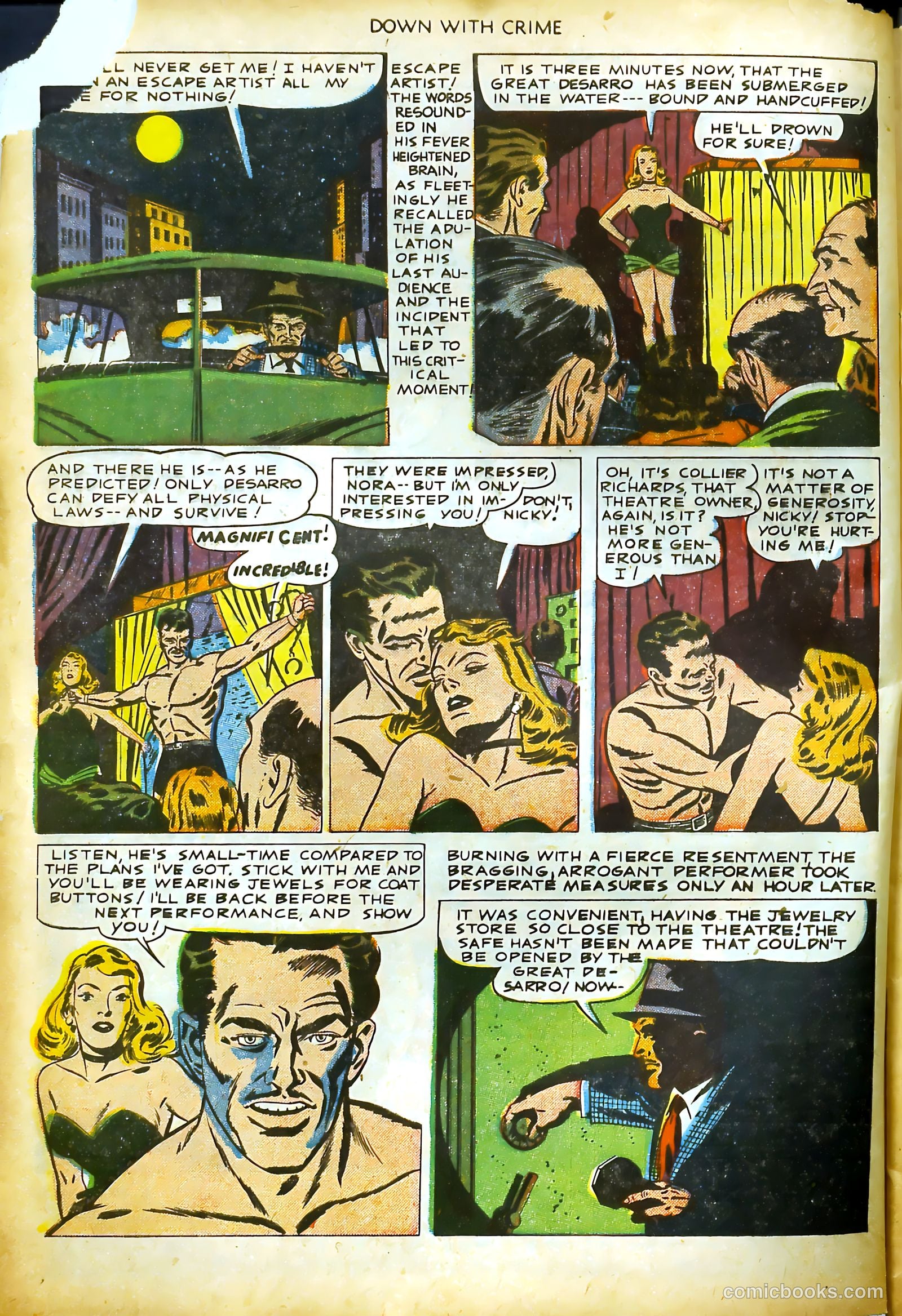 Down with Crime #1 (1951) — page 4 of 36