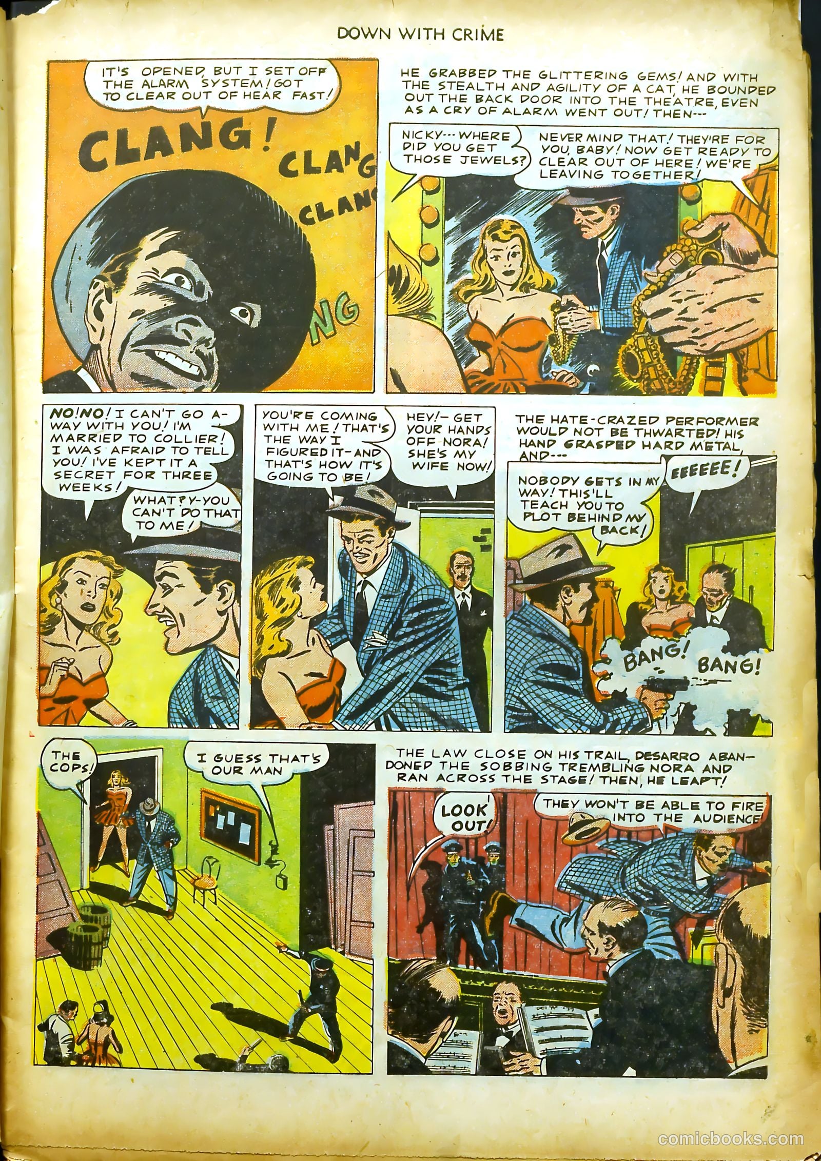 Down with Crime #1 (1951) — page 5 of 36